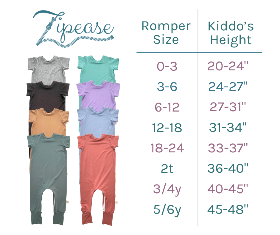 Lavender Bamboo Lyocell Romper With G-tube Access
