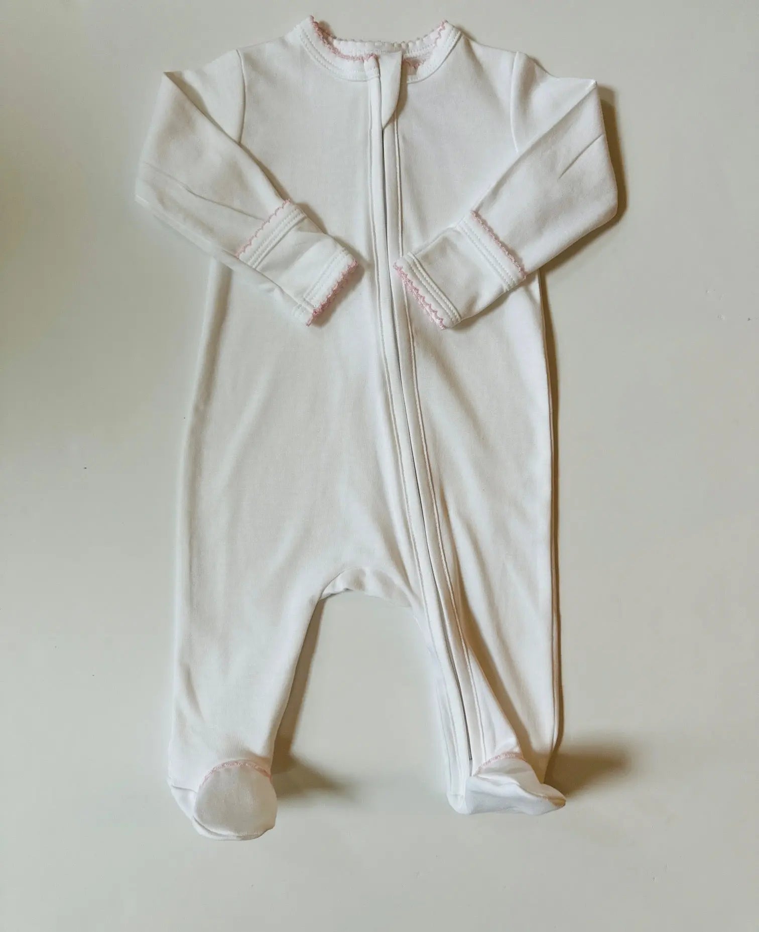 Pima Cotton Zipper Footies Infant Apparel