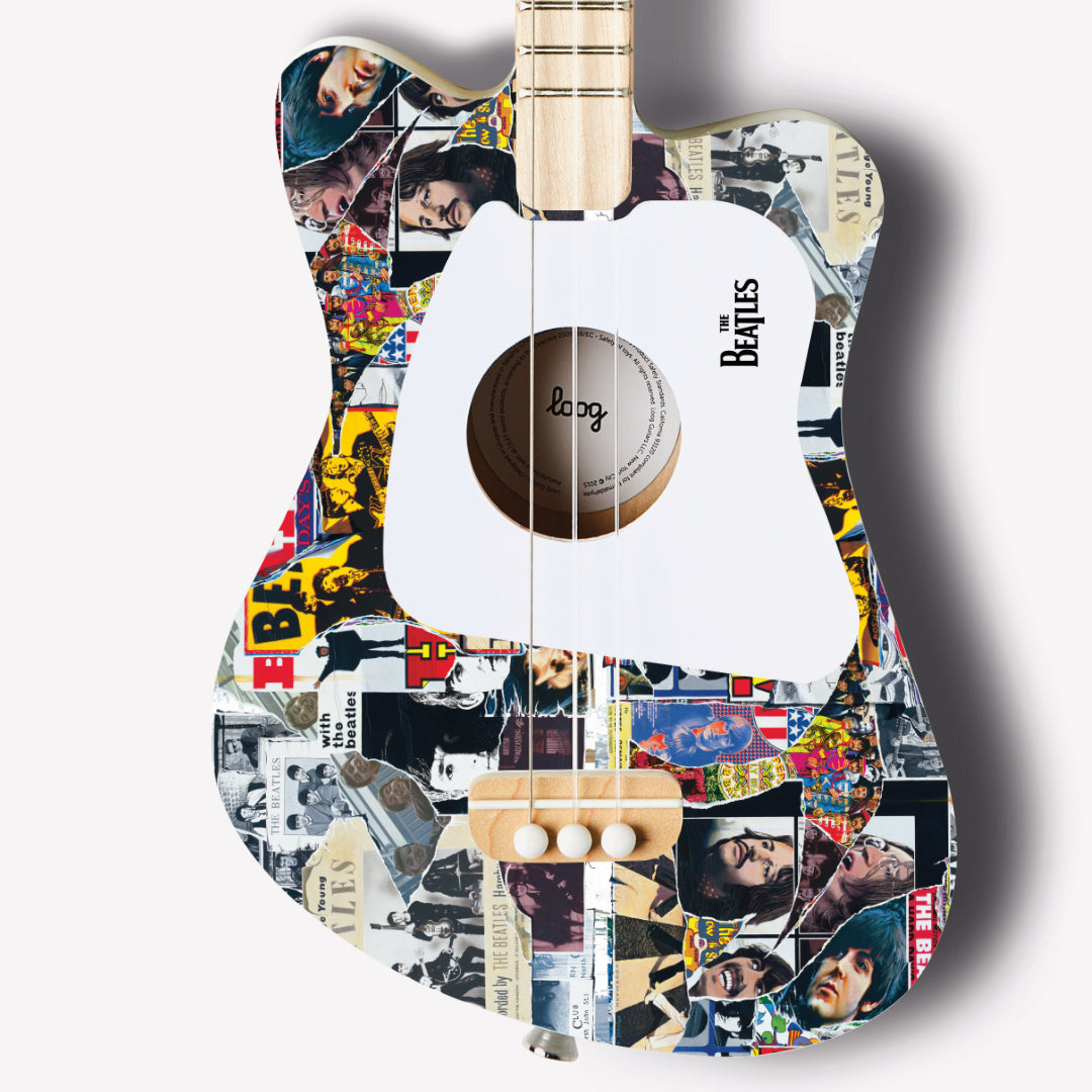 Beatles + Loog Mini Guitar (collective)