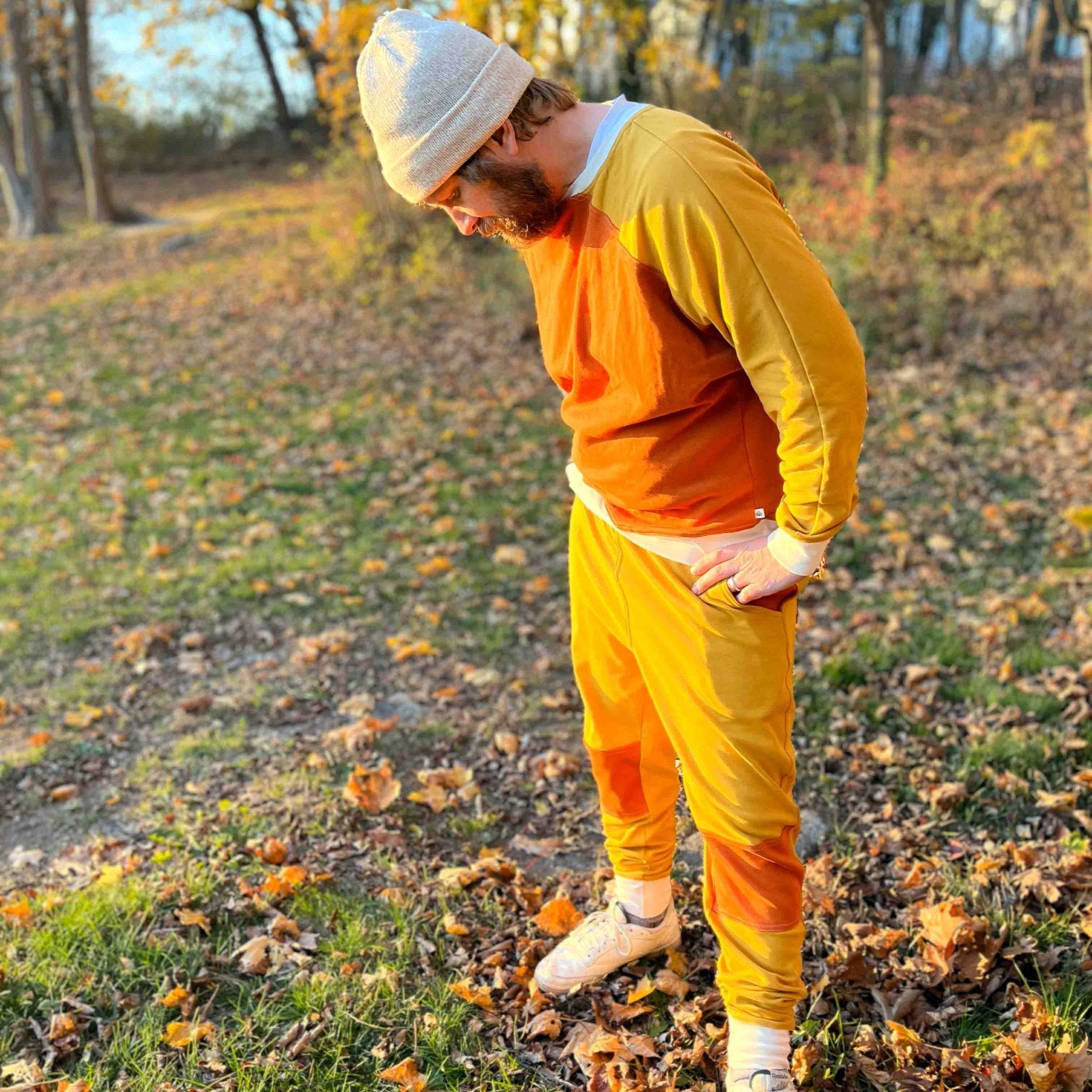 Adult Diagonal Colorblock