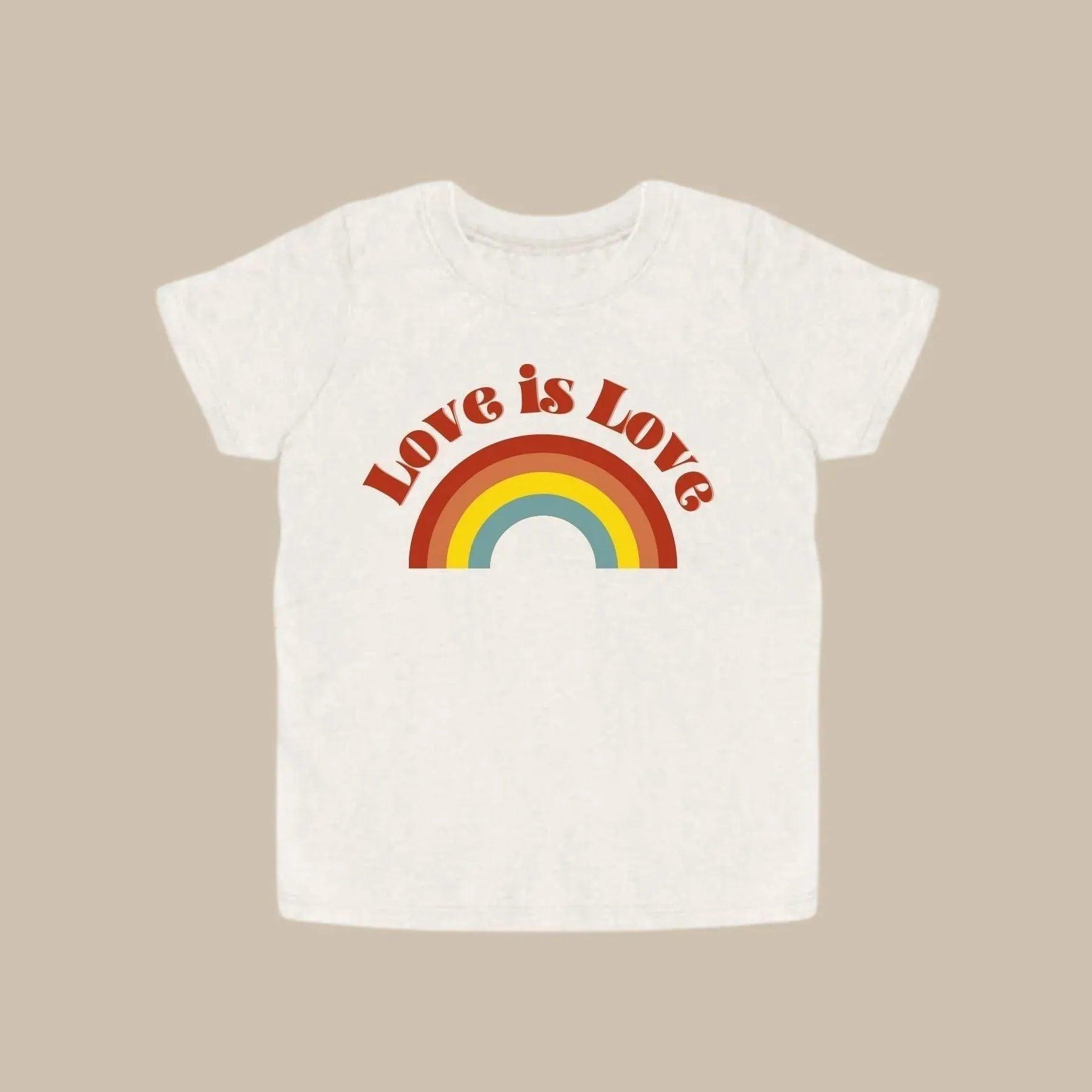 Adult "love Is Love" Tee