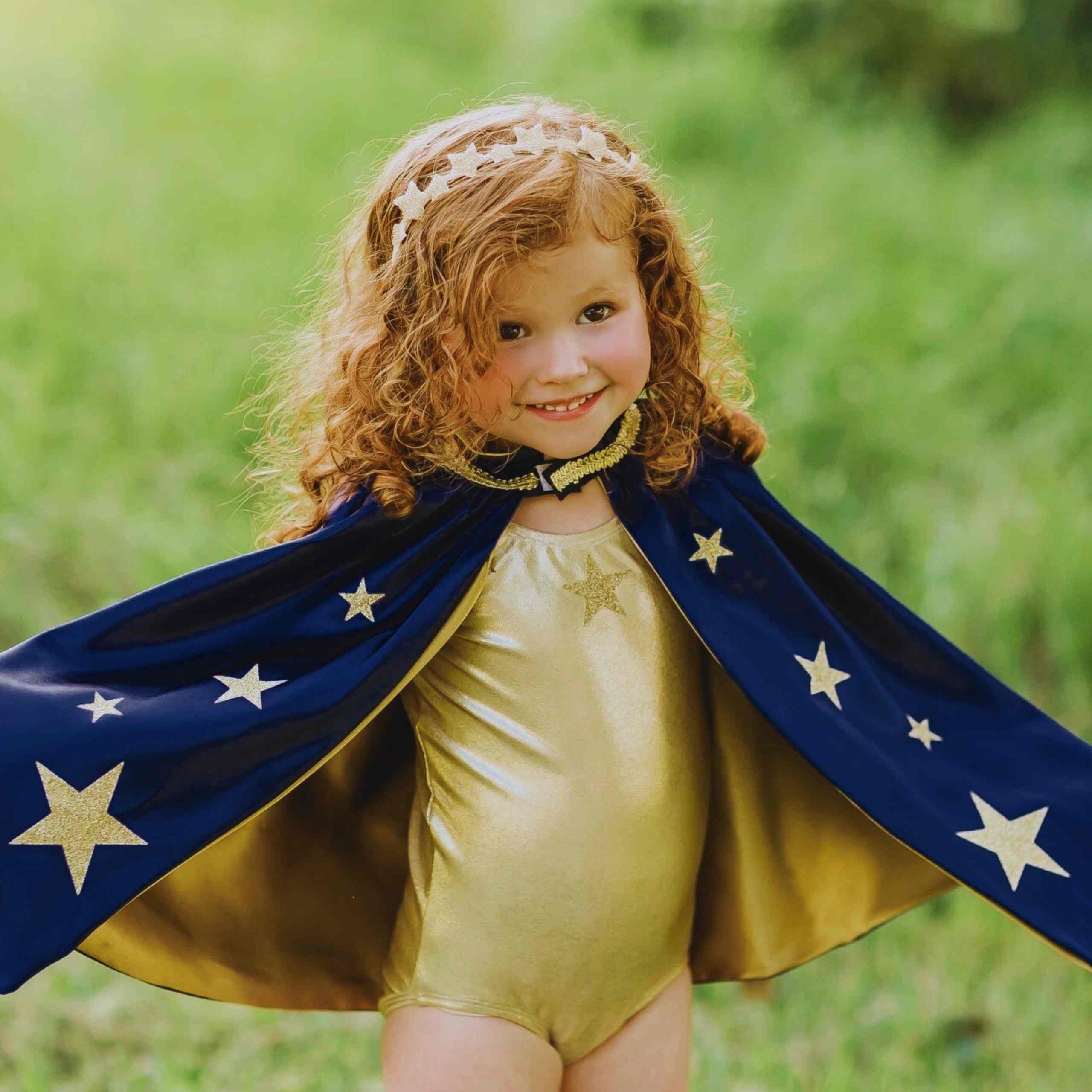Magical Wizard Cape Set - Navy
