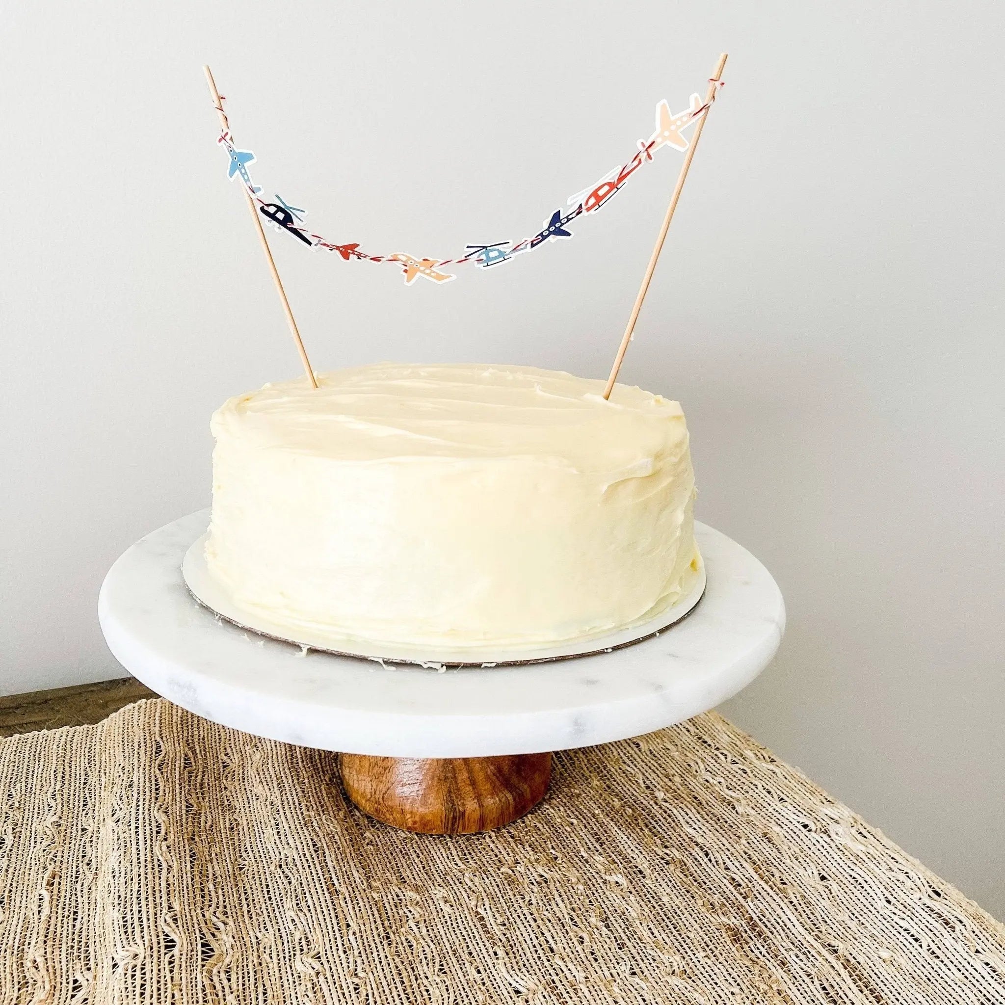 Airplane Cake Banner (1)