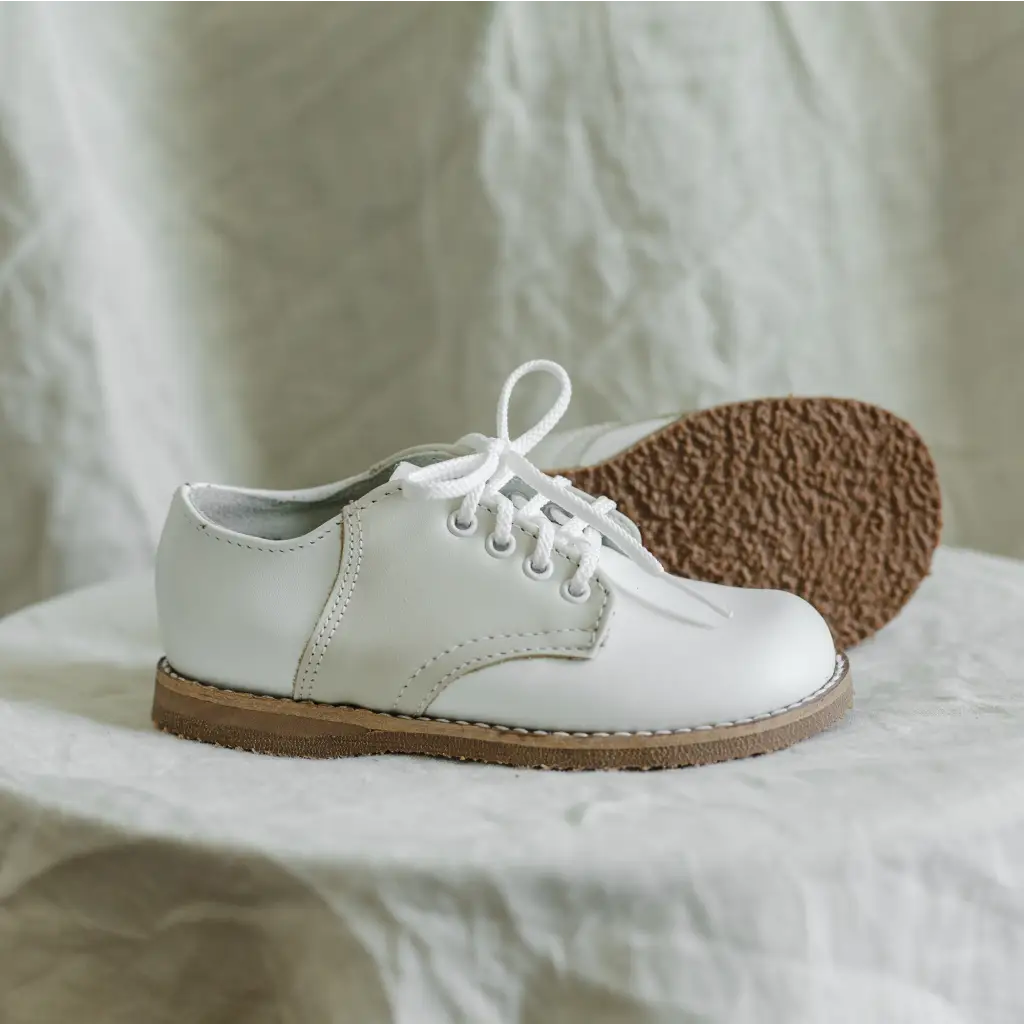 Albert Saddle - White/ecru