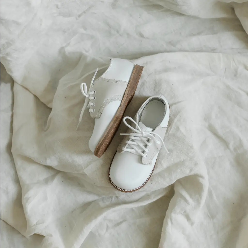 Albert Saddle - White/ecru