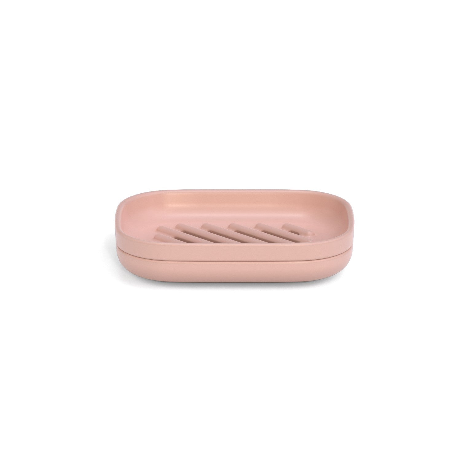 Self-draining Soap Dish - Blush - Set Of 2