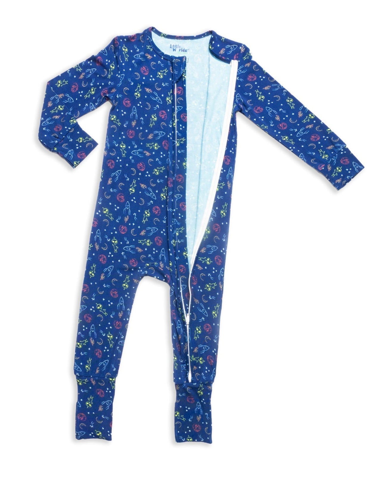 Alien Bamboo Romper For Toddler
