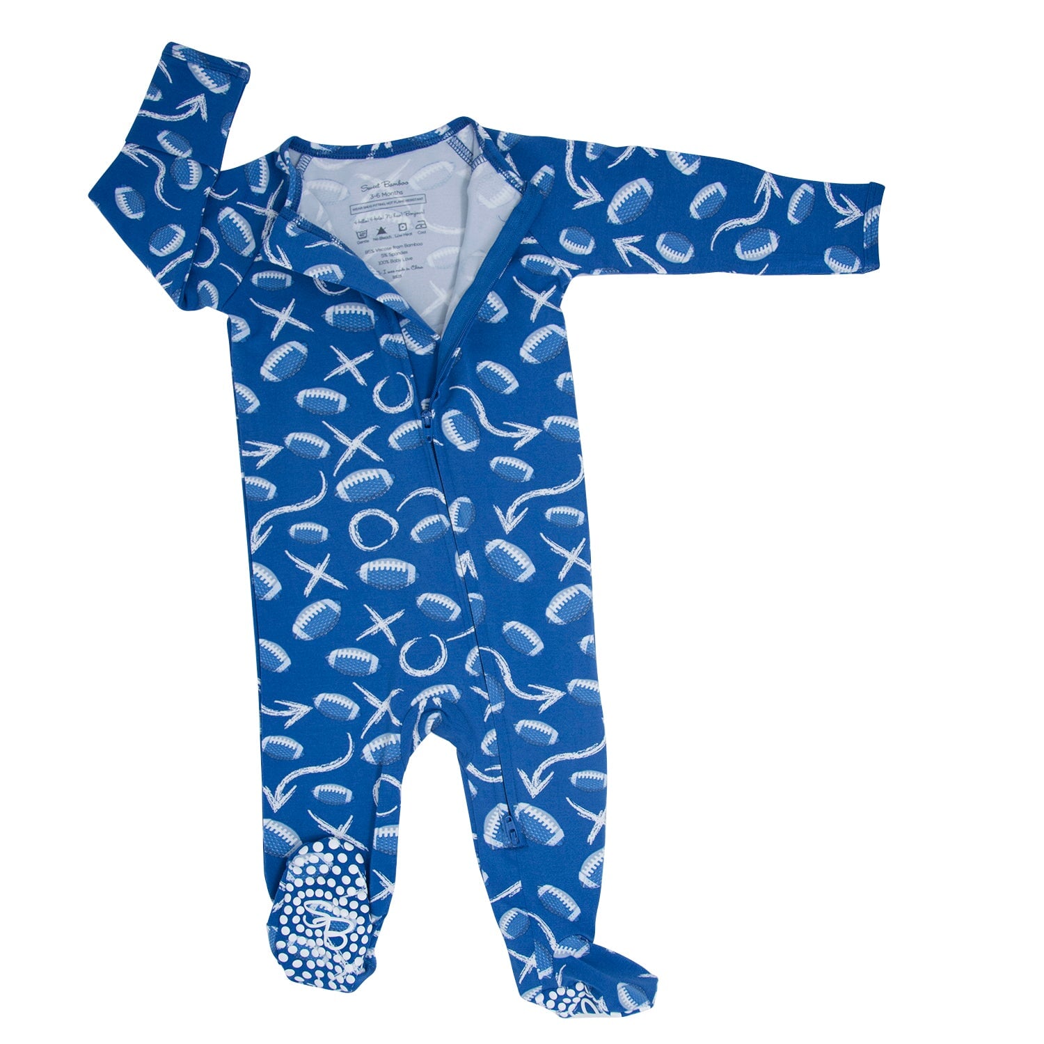 Allen Work Zipper Footie