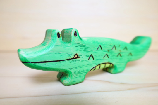 Wooden Alligator Toy
