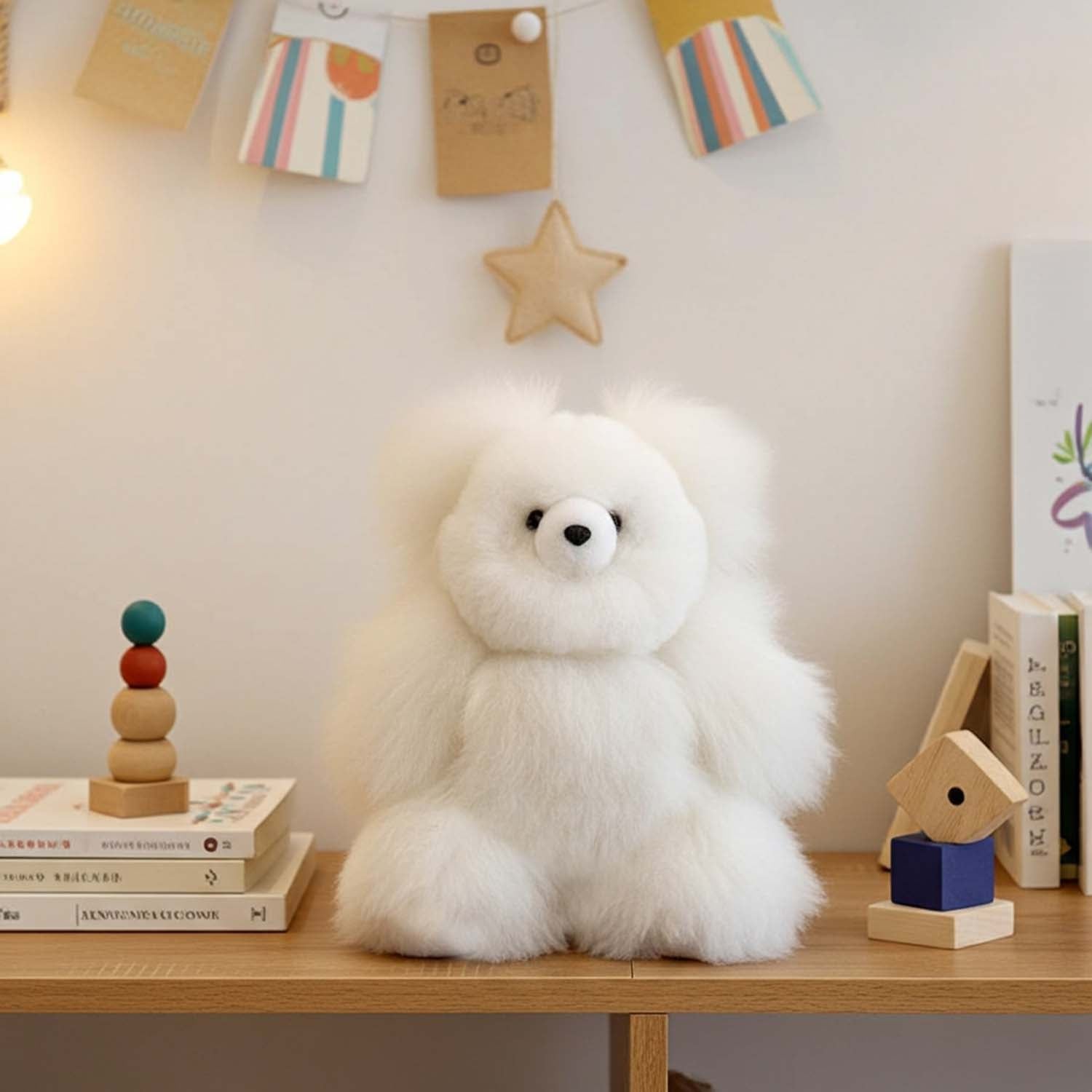 Alpaca Stuffed Animal - Bear 15"
