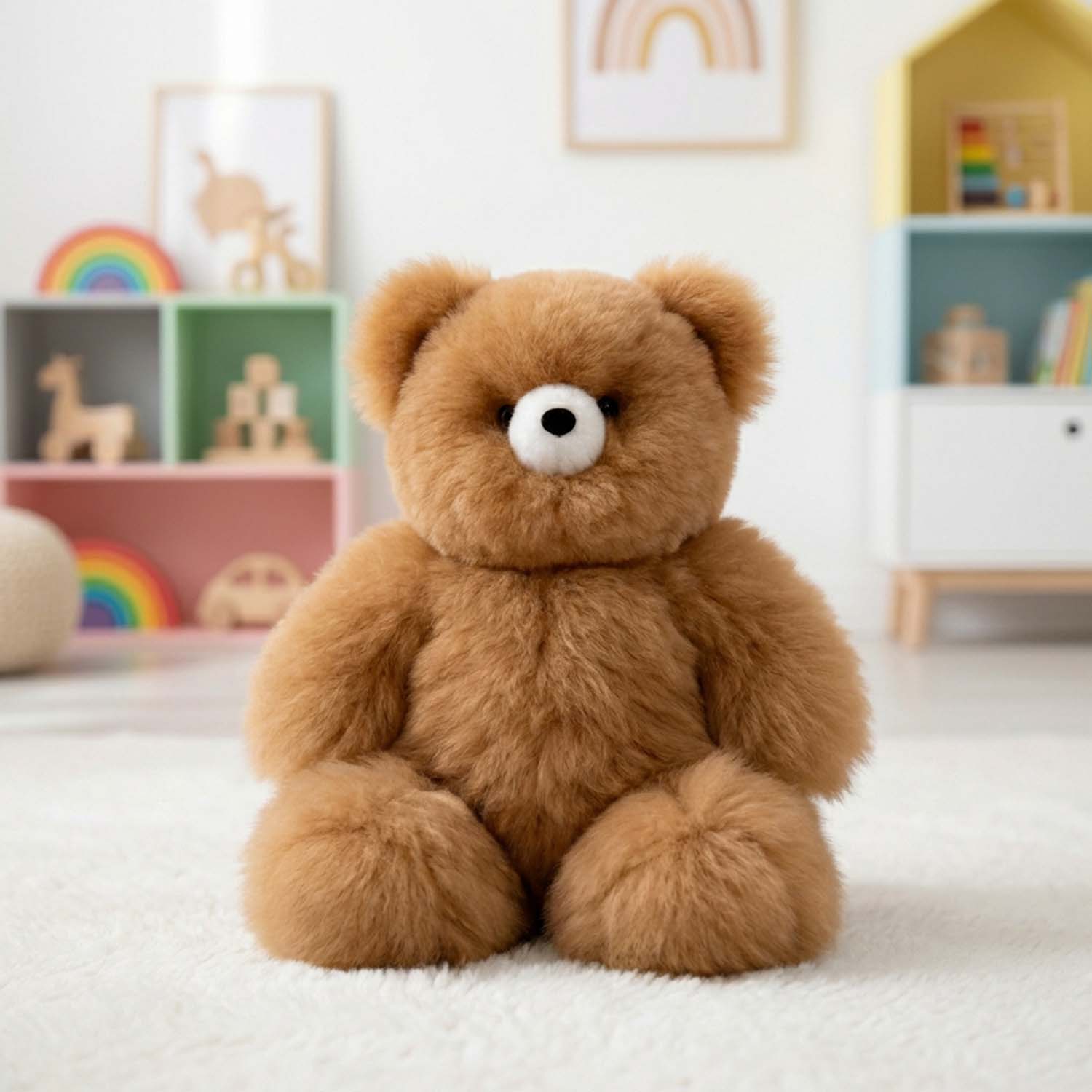 Alpaca Stuffed Animal - Bear 15"