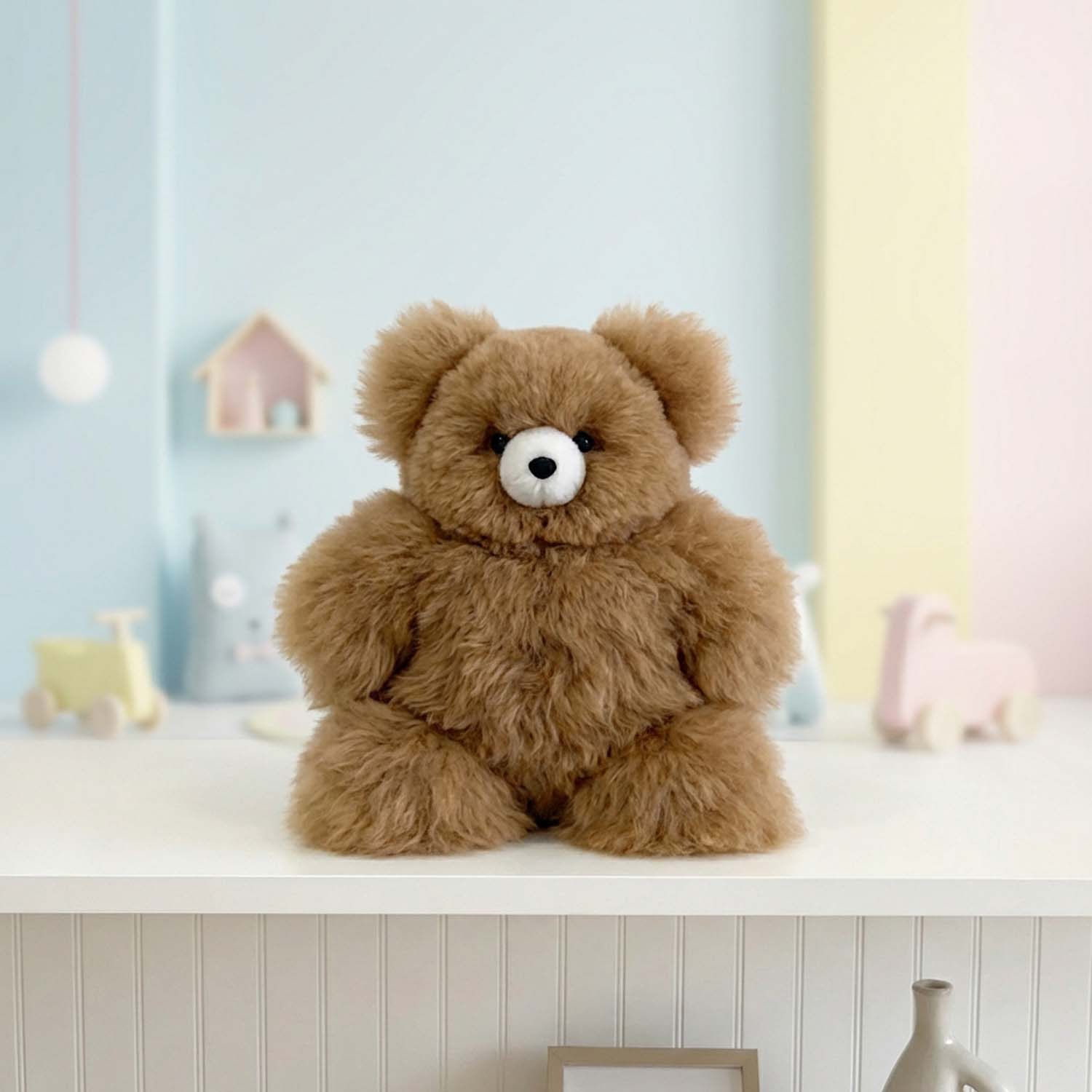Alpaca Stuffed Animal - Bear - Small 10"