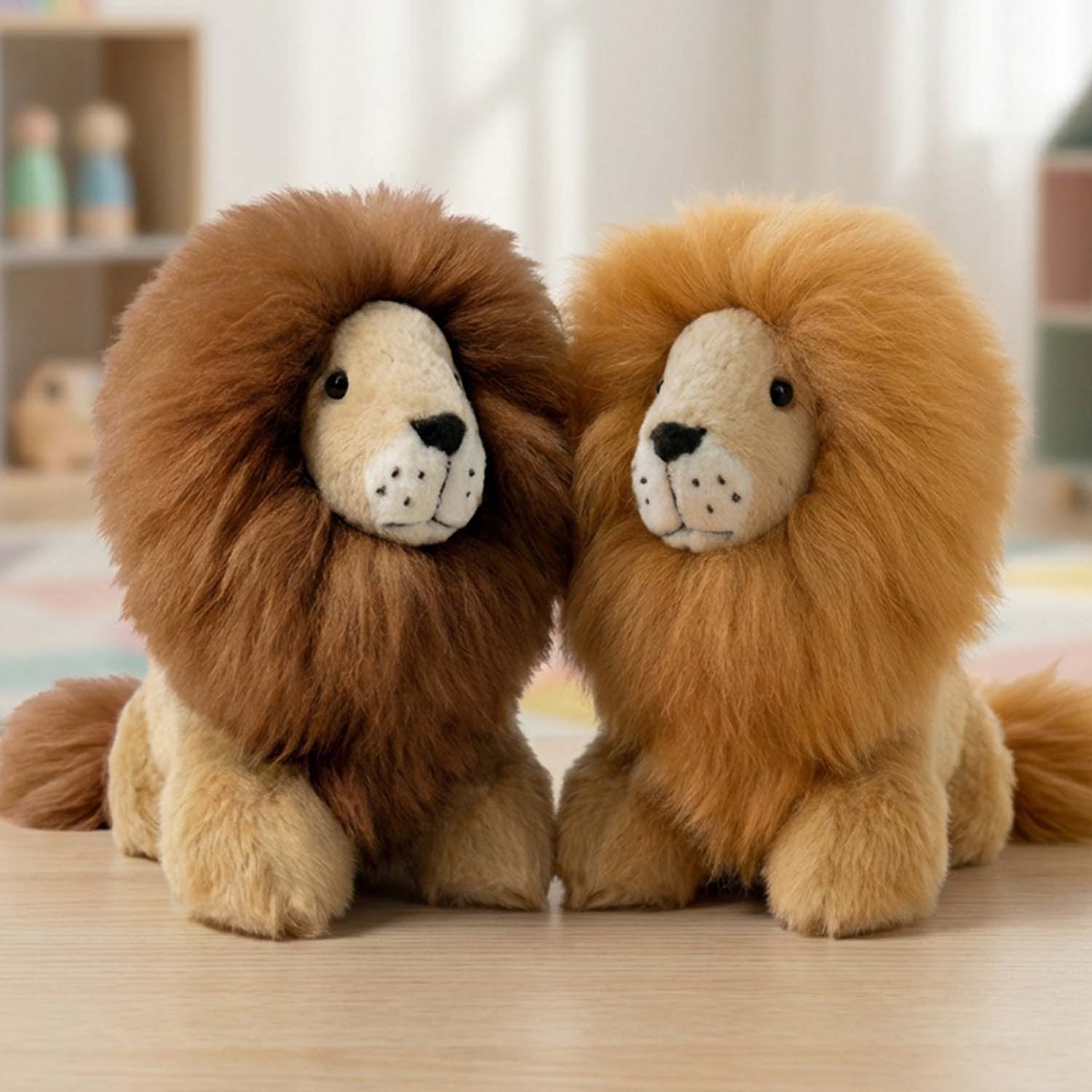Alpaca Stuffed Animal - Lion 12"