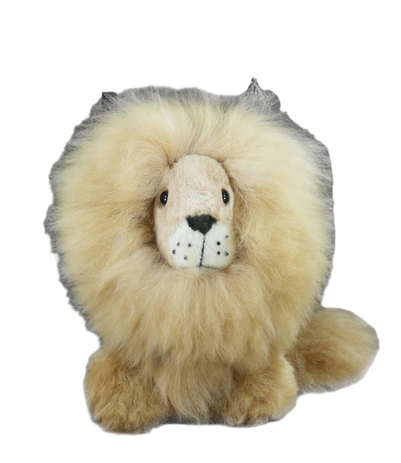 Alpaca Stuffed Animal - Lion - Small 9"