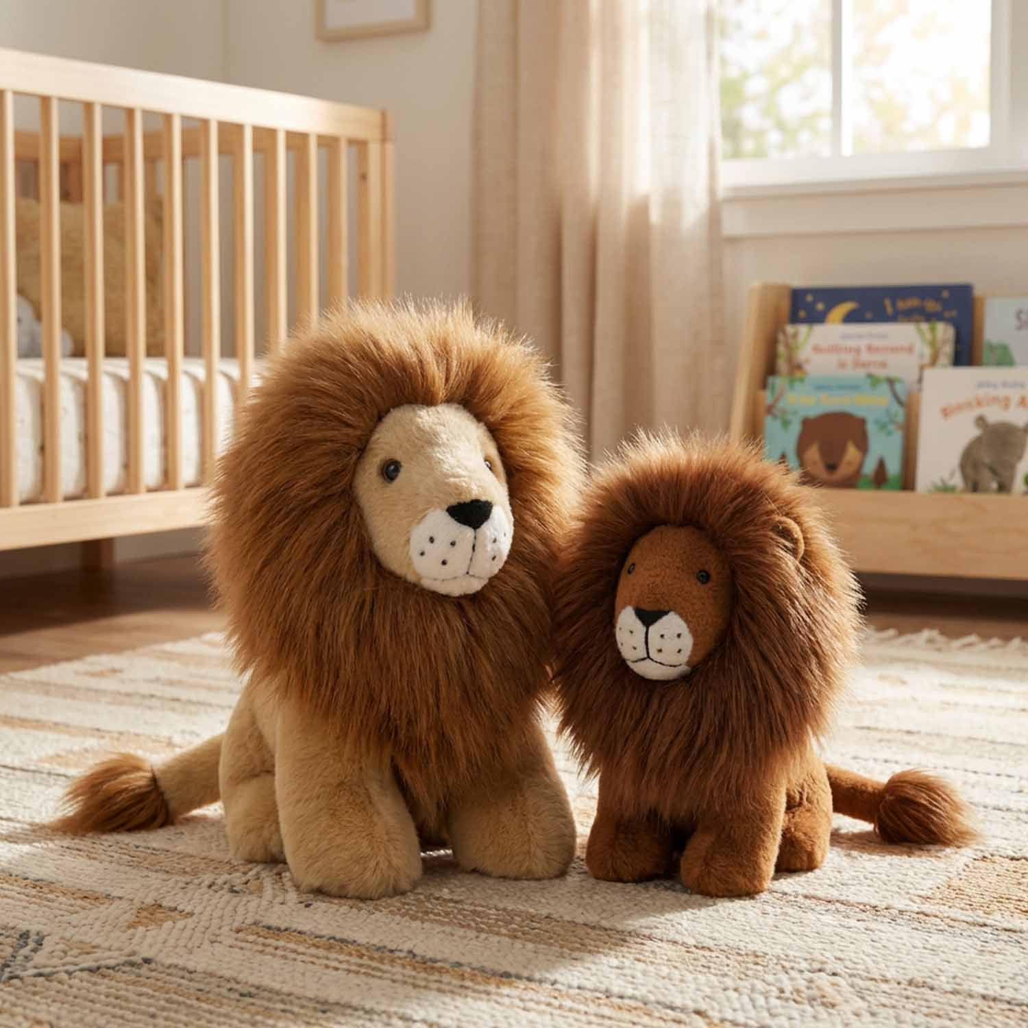 Alpaca Stuffed Animal - Lion - Small 9"