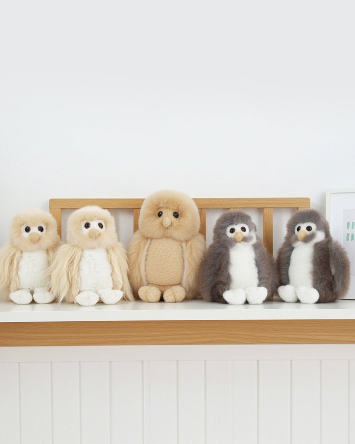 Alpaca Stuffed Animal - Owl 10"