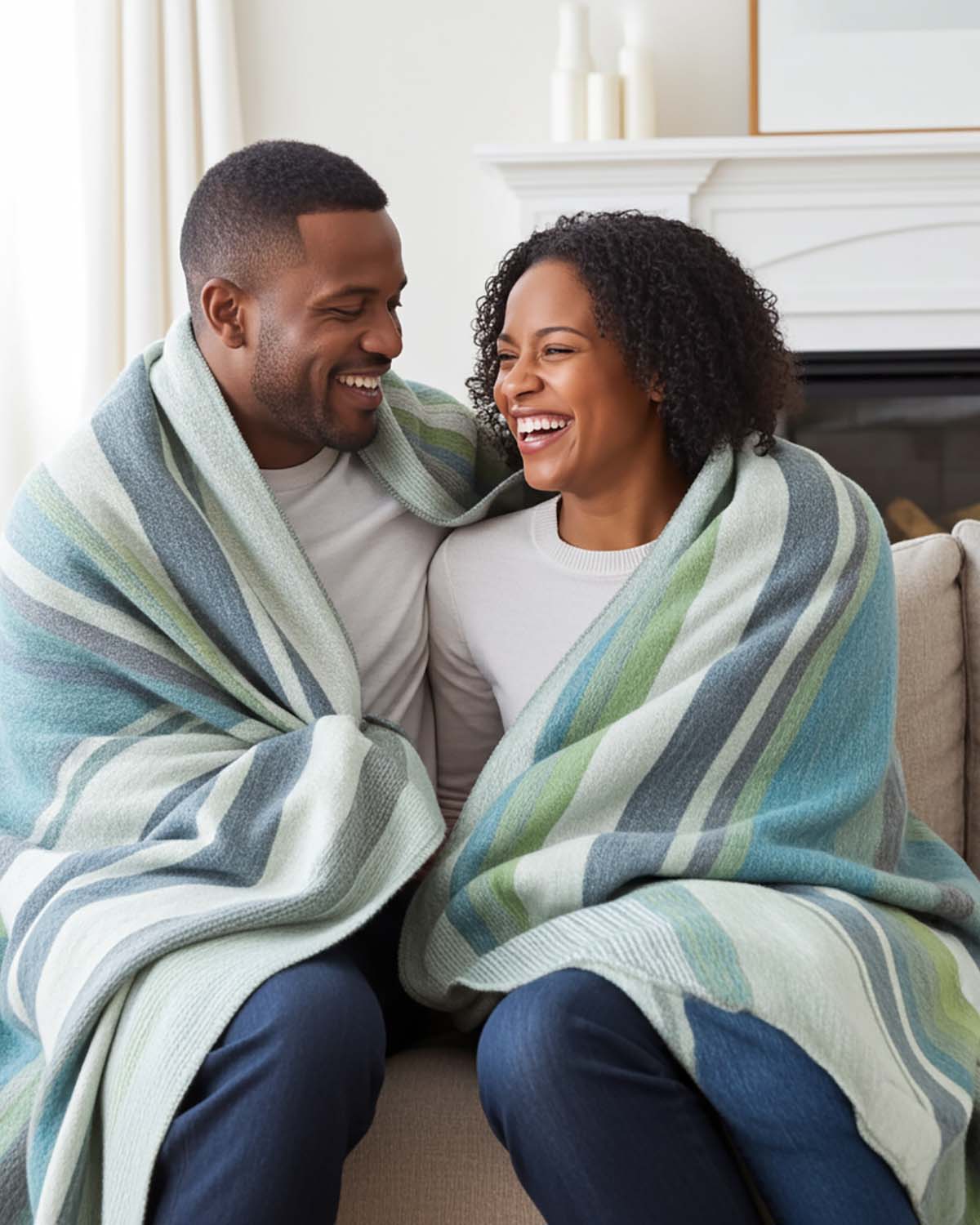 Alpaca Throw Blanket - Lotus