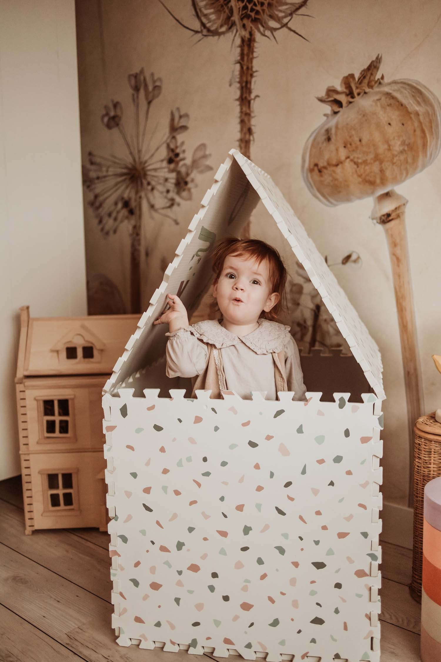 Alphabet/terrazzo Puzzlemat