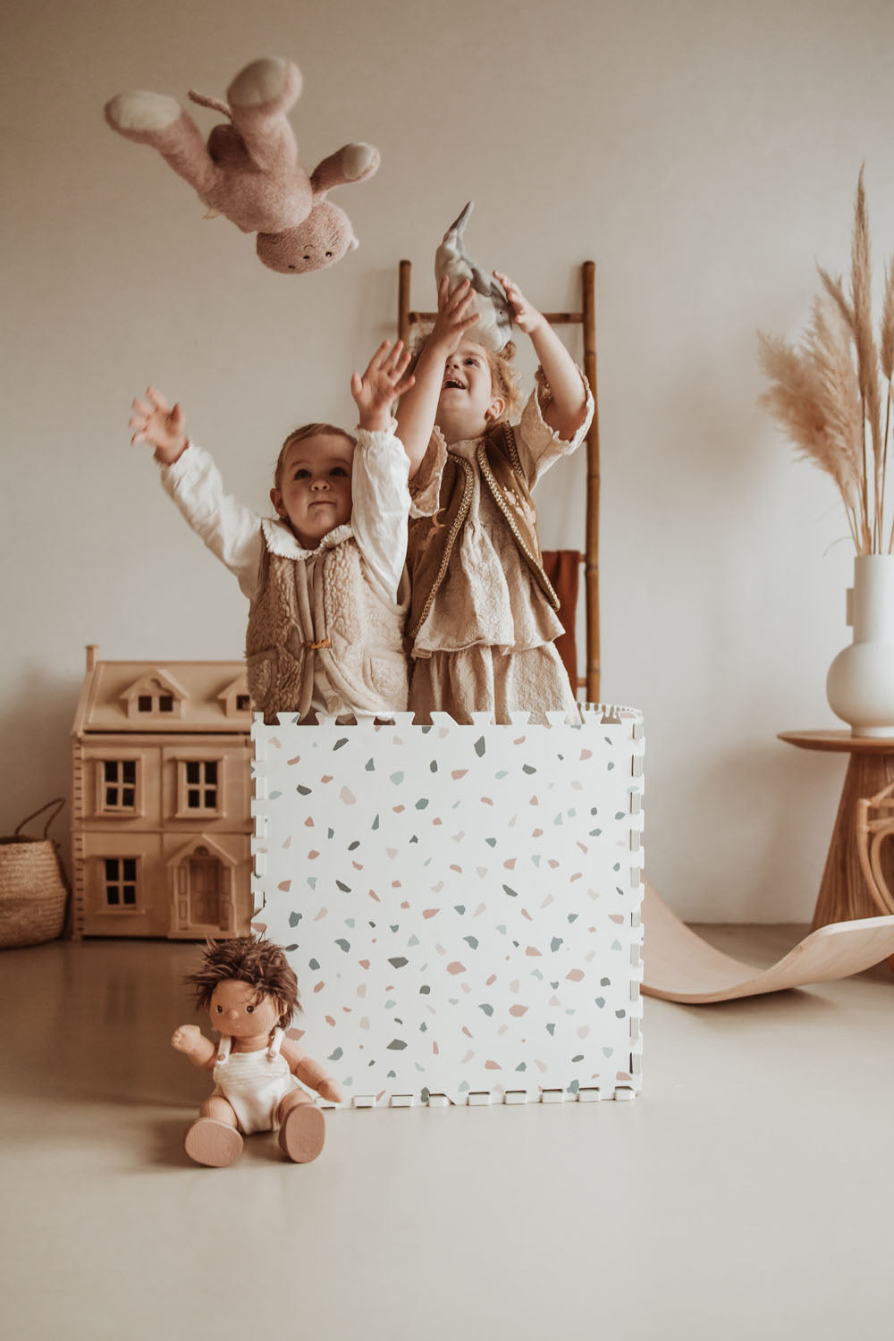 Alphabet/terrazzo Puzzlemat