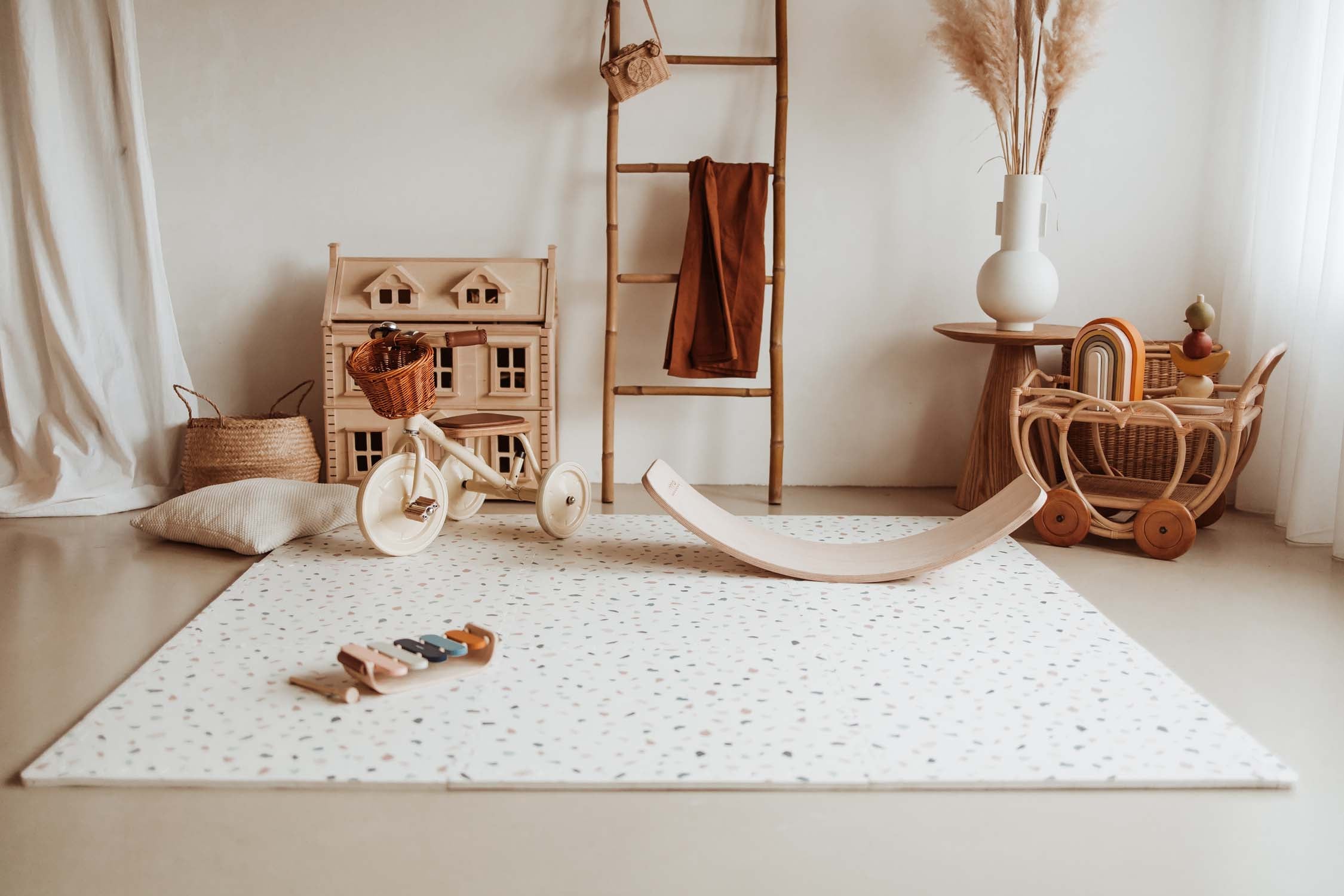 Alphabet/terrazzo Puzzlemat