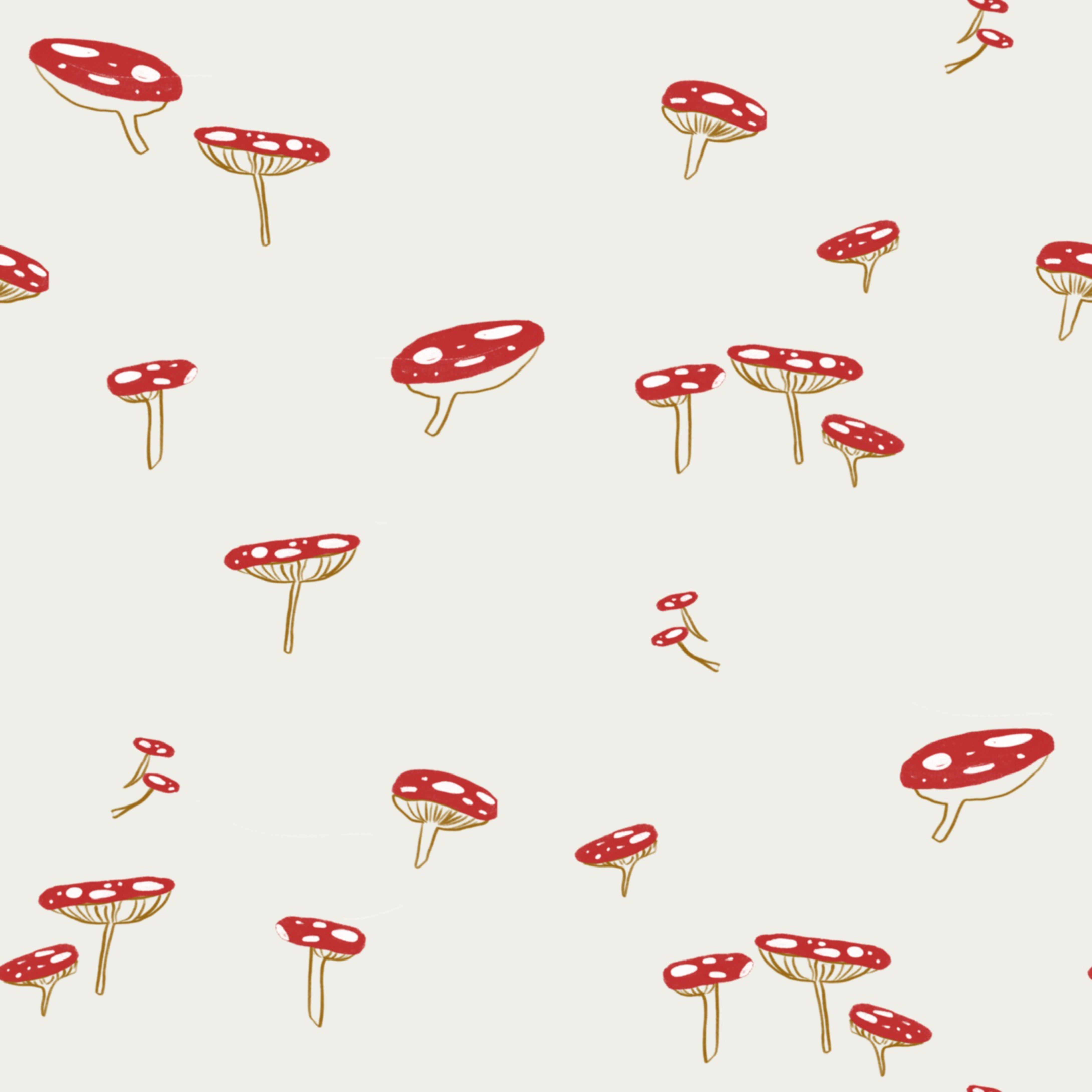 Amanita Wallpaper By Shop Pudge