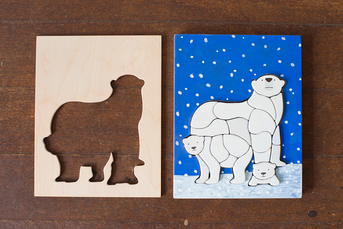 Puzzle Polar Bear