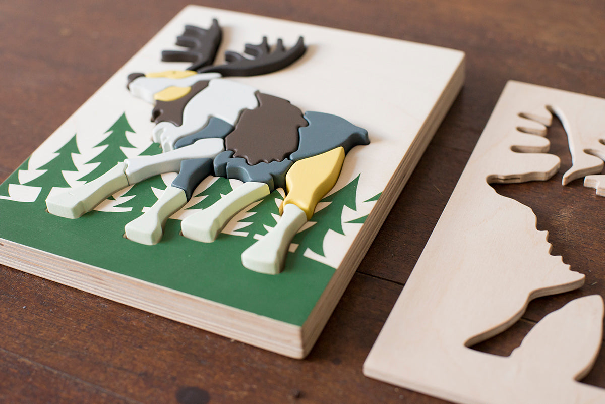 Puzzle Reindeer