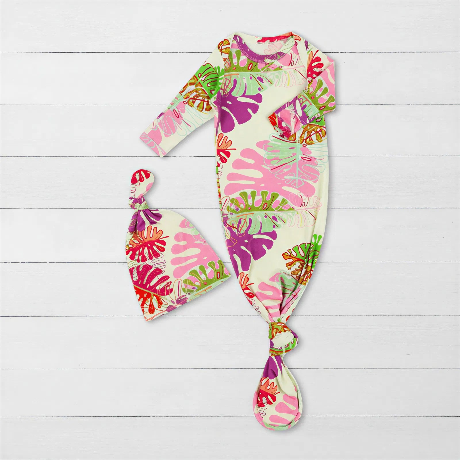 Botanical Bliss Gown & Hat