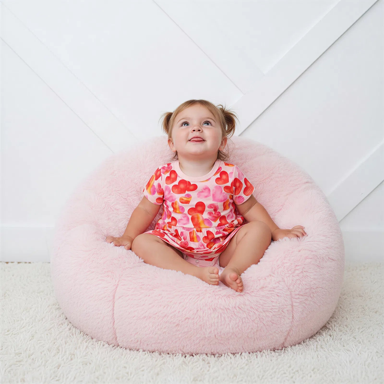 Love Hearts Bodysuit Dress