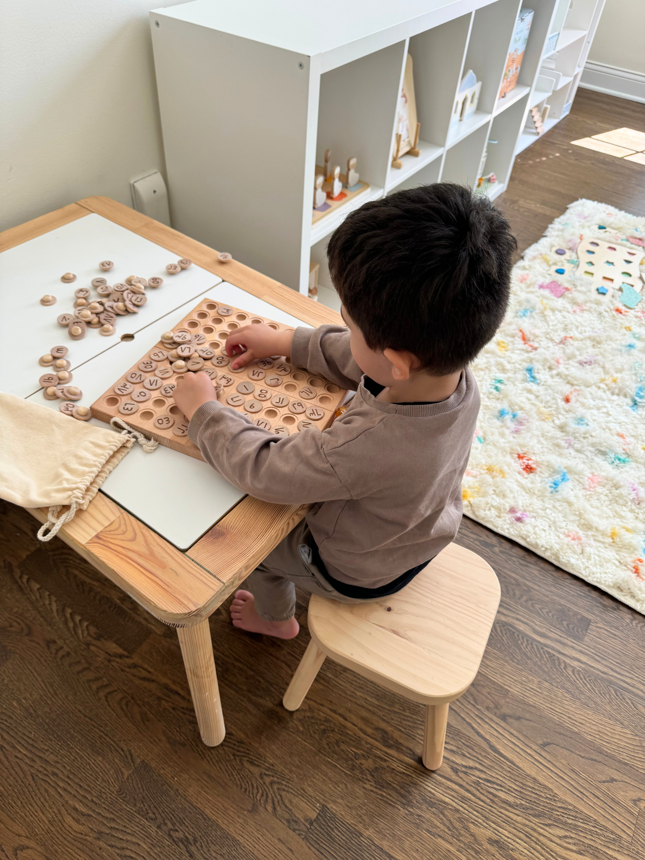Montessori Hundred Board X 99 Names Of Allah