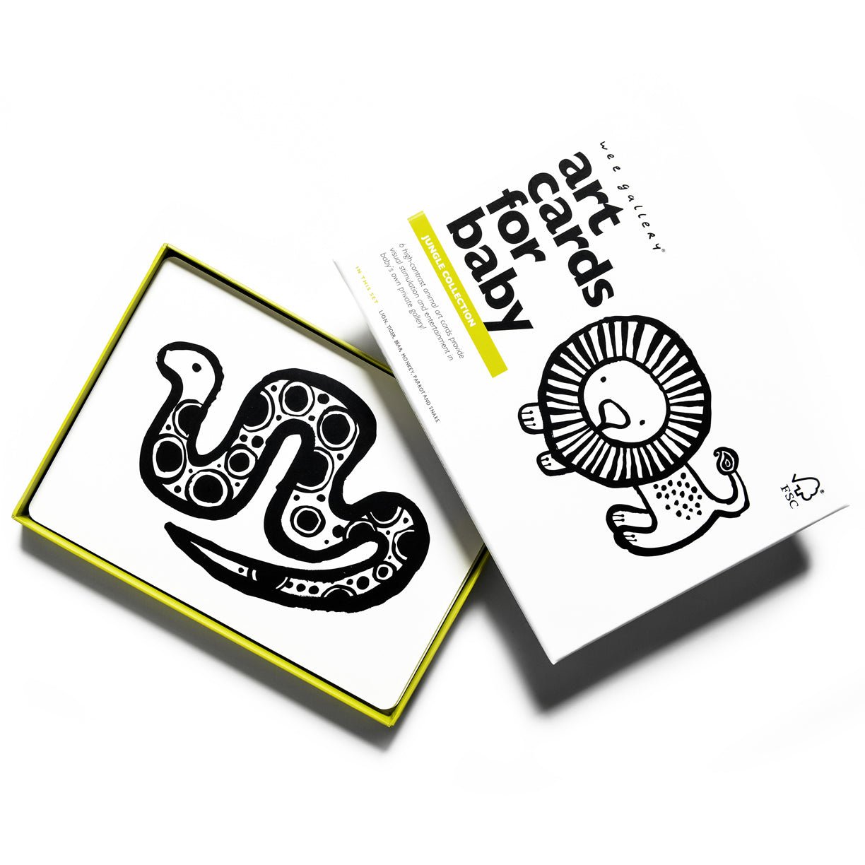 Art Cards For Baby - Jungle Collection