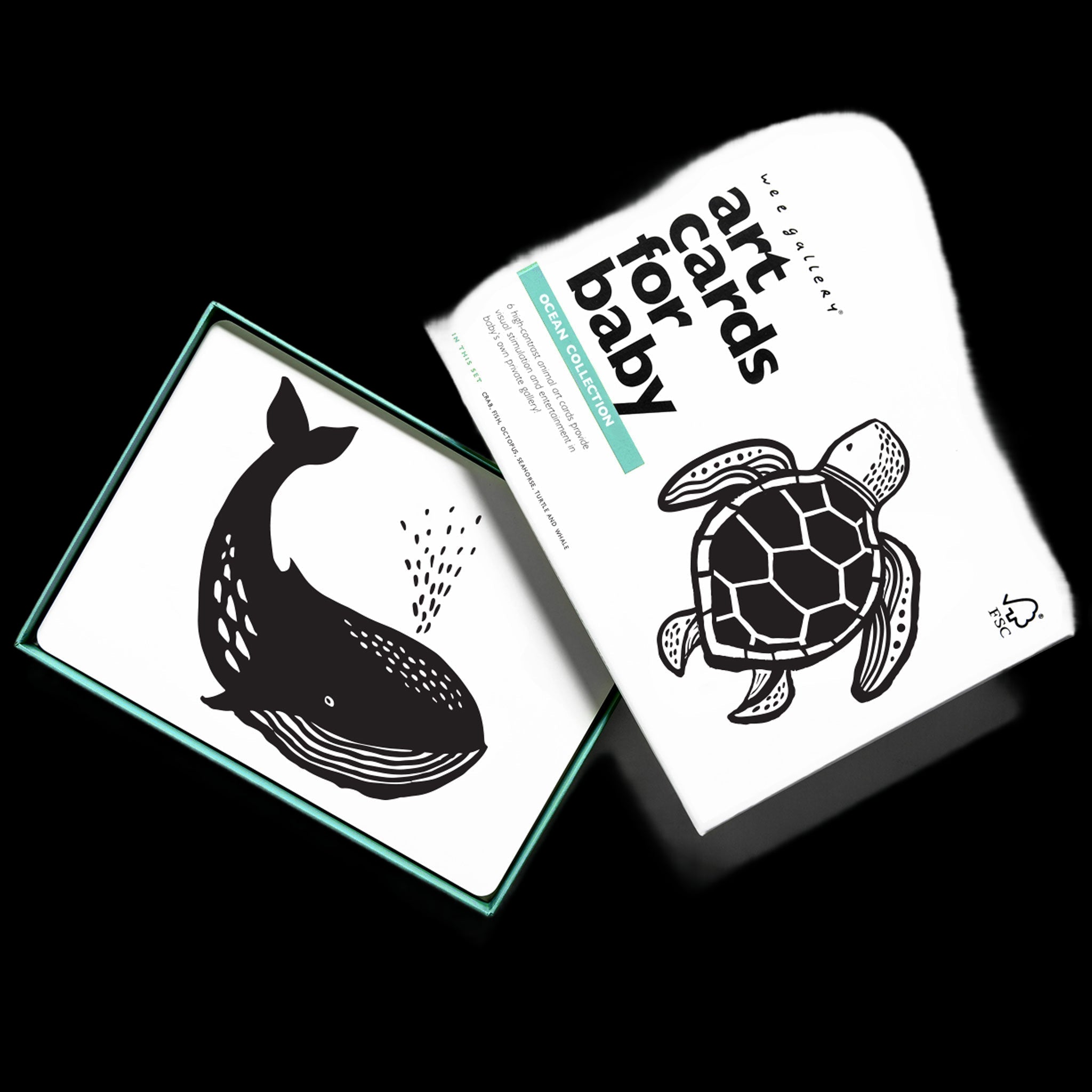 Art Cards For Baby - Ocean Collection