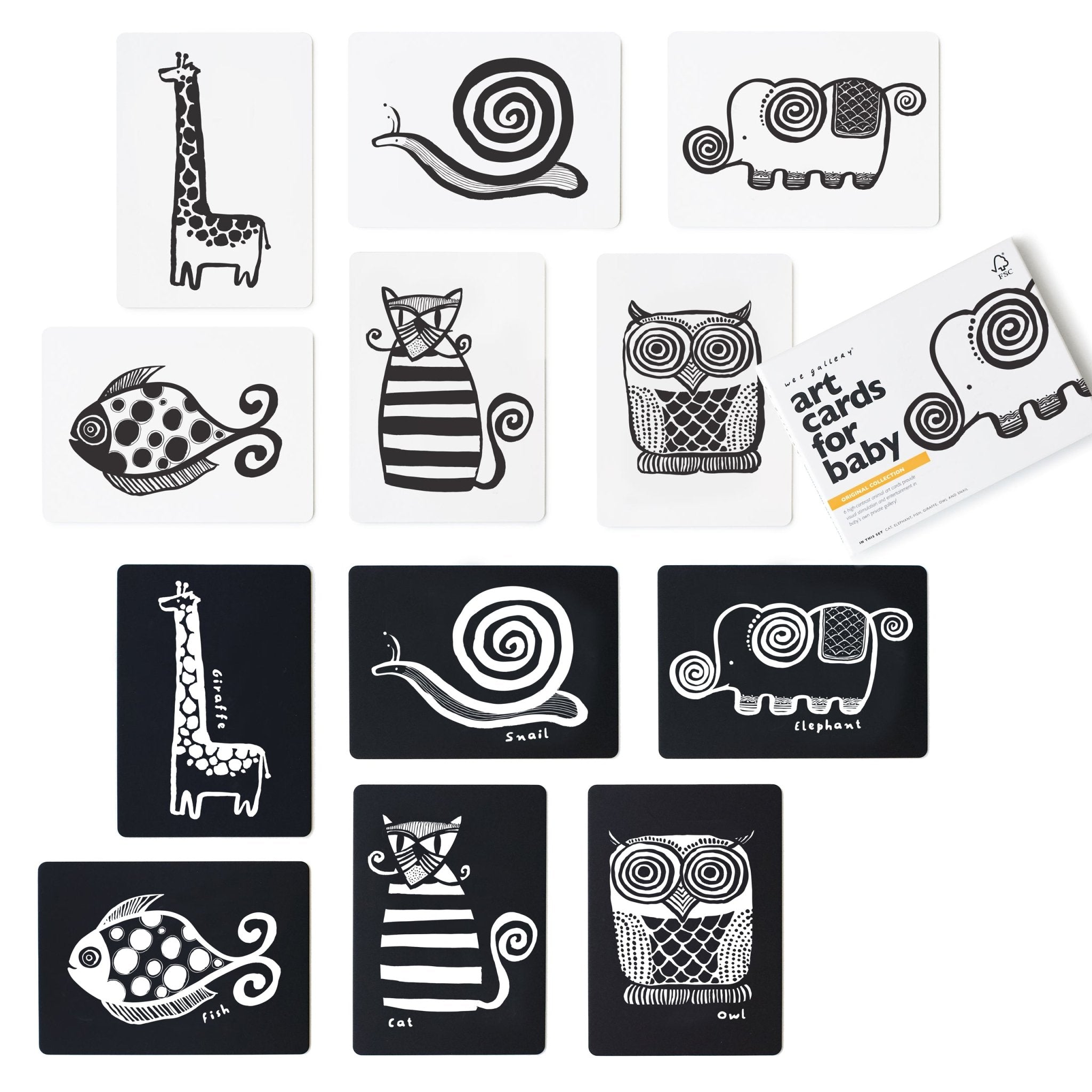 Art Cards For Baby - Original Collection