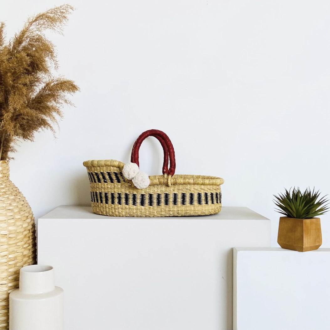 Ashwood mini Moses Basket