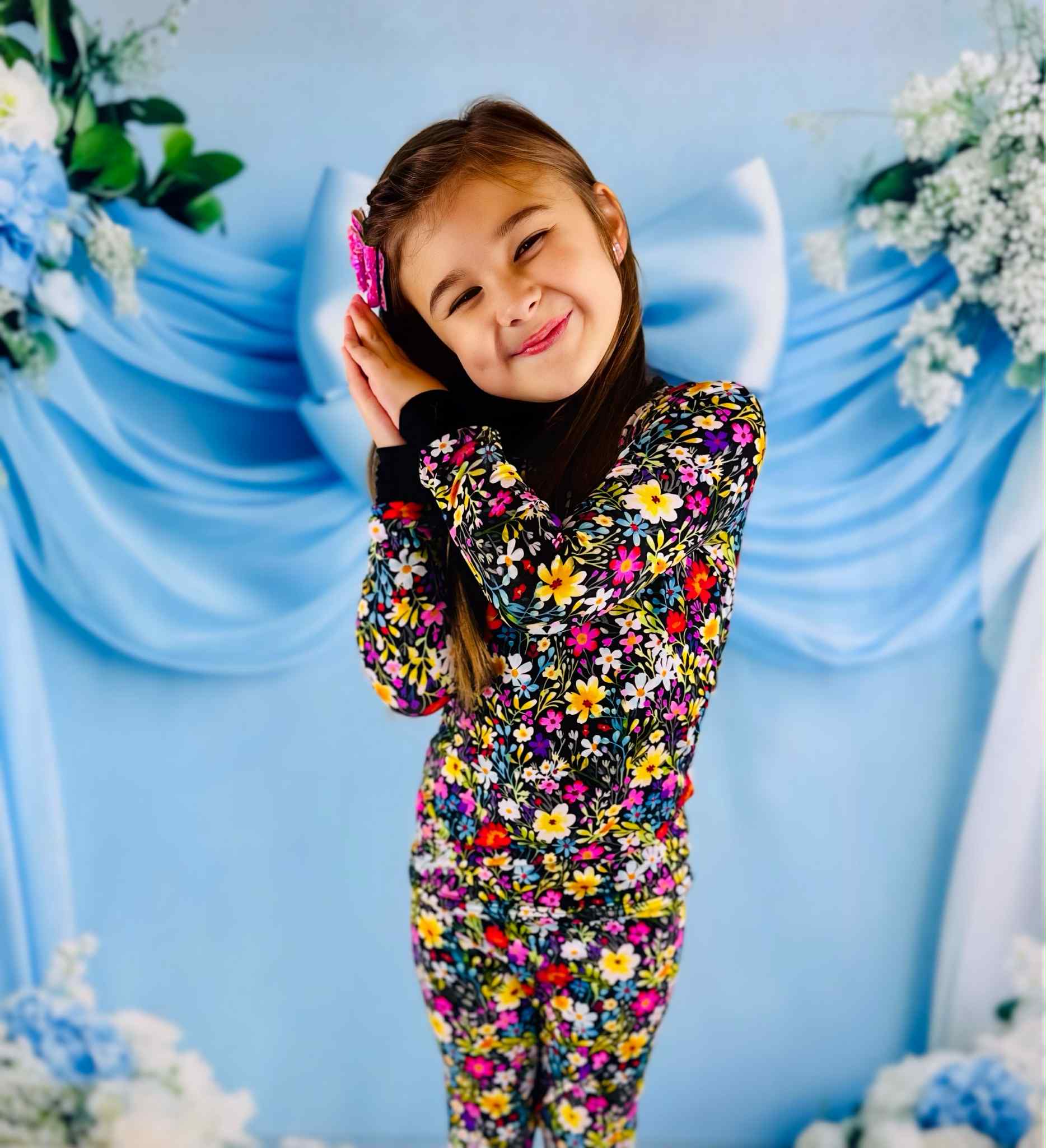 Brilliant Blooms Pajama Set