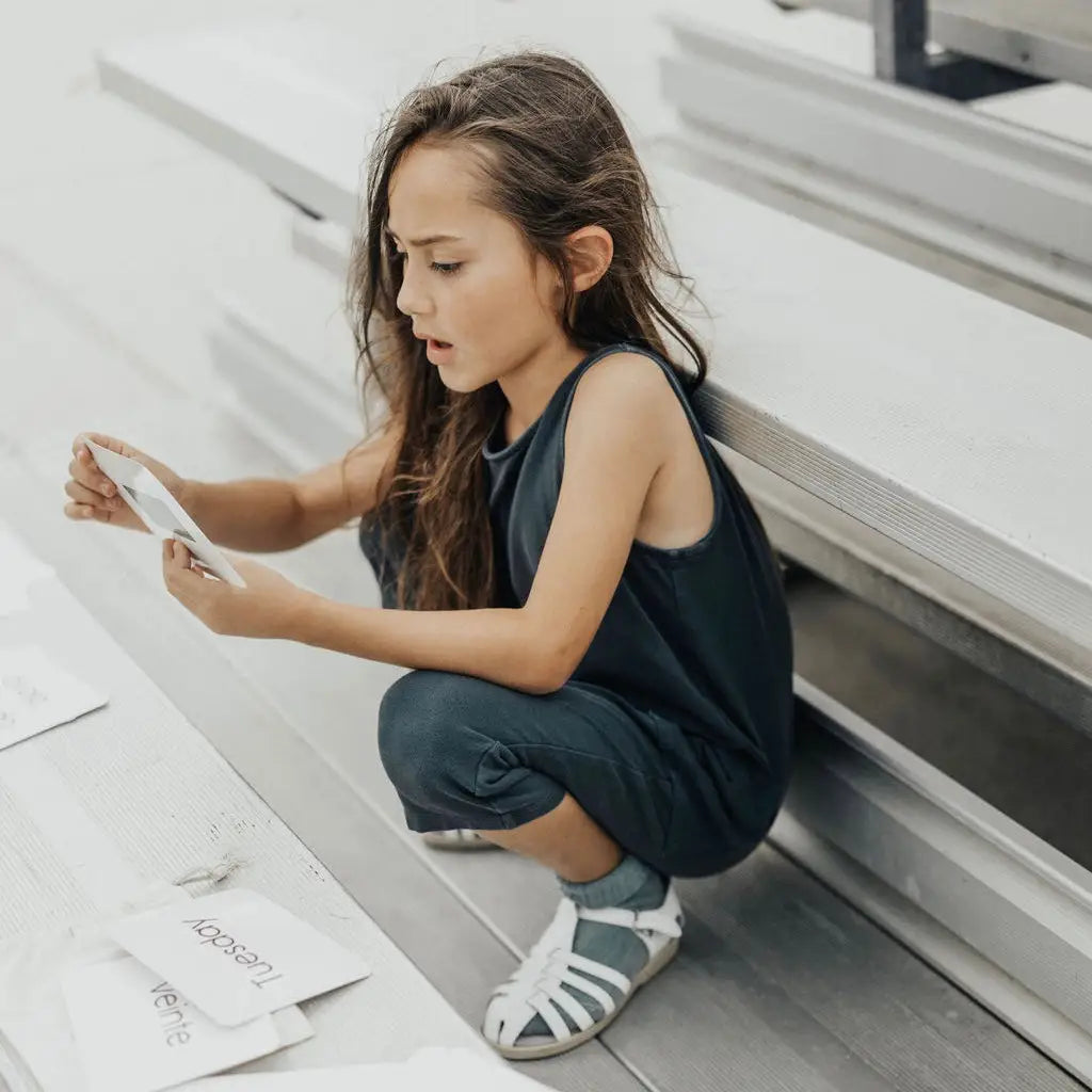 Audrey Fisherman Sandal - White