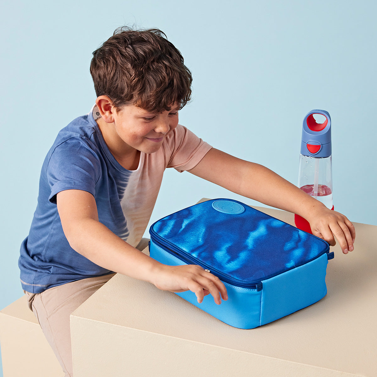 Flexi Insulated Lunch Bag - Deep Blue