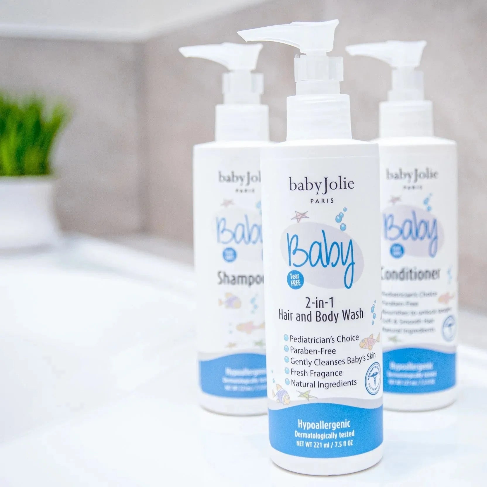Baby Bath Bundle | 2-in-1 Hair And Body Wash + Lotion