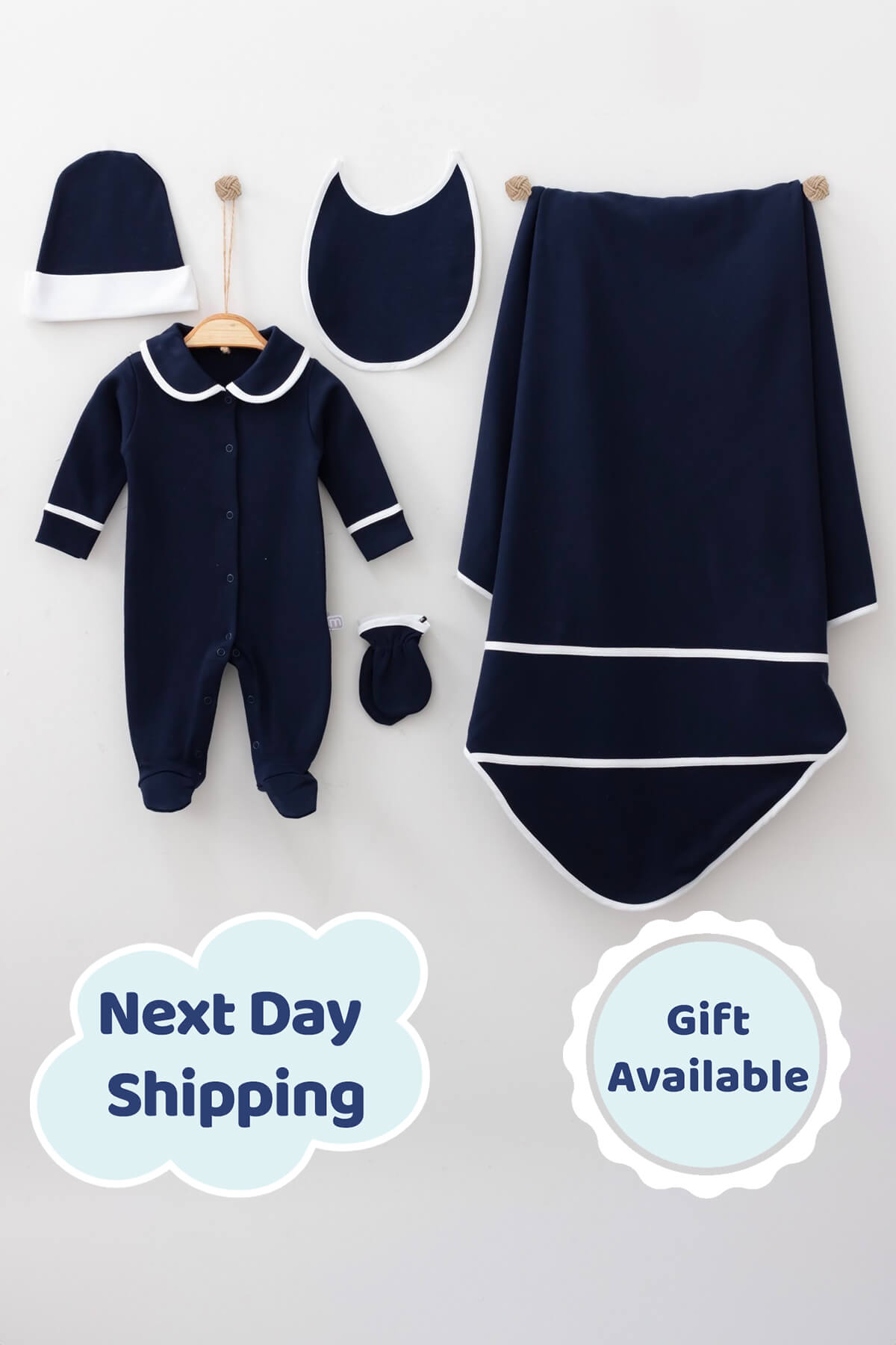Ramsey Newborn Coming Home Set (5 Pcs)