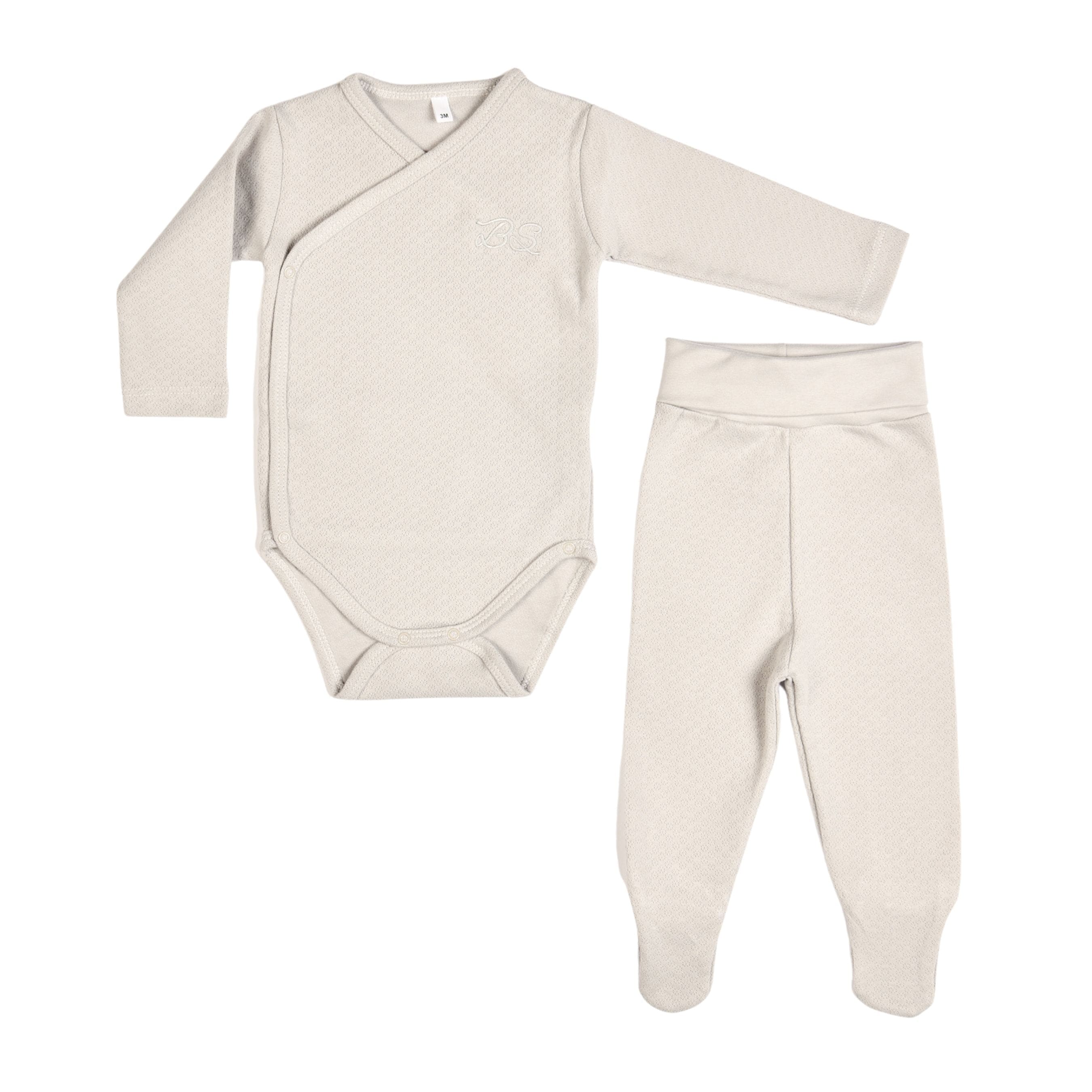 Essentials | Boys Grey Cardigan & Leggings Set (5)