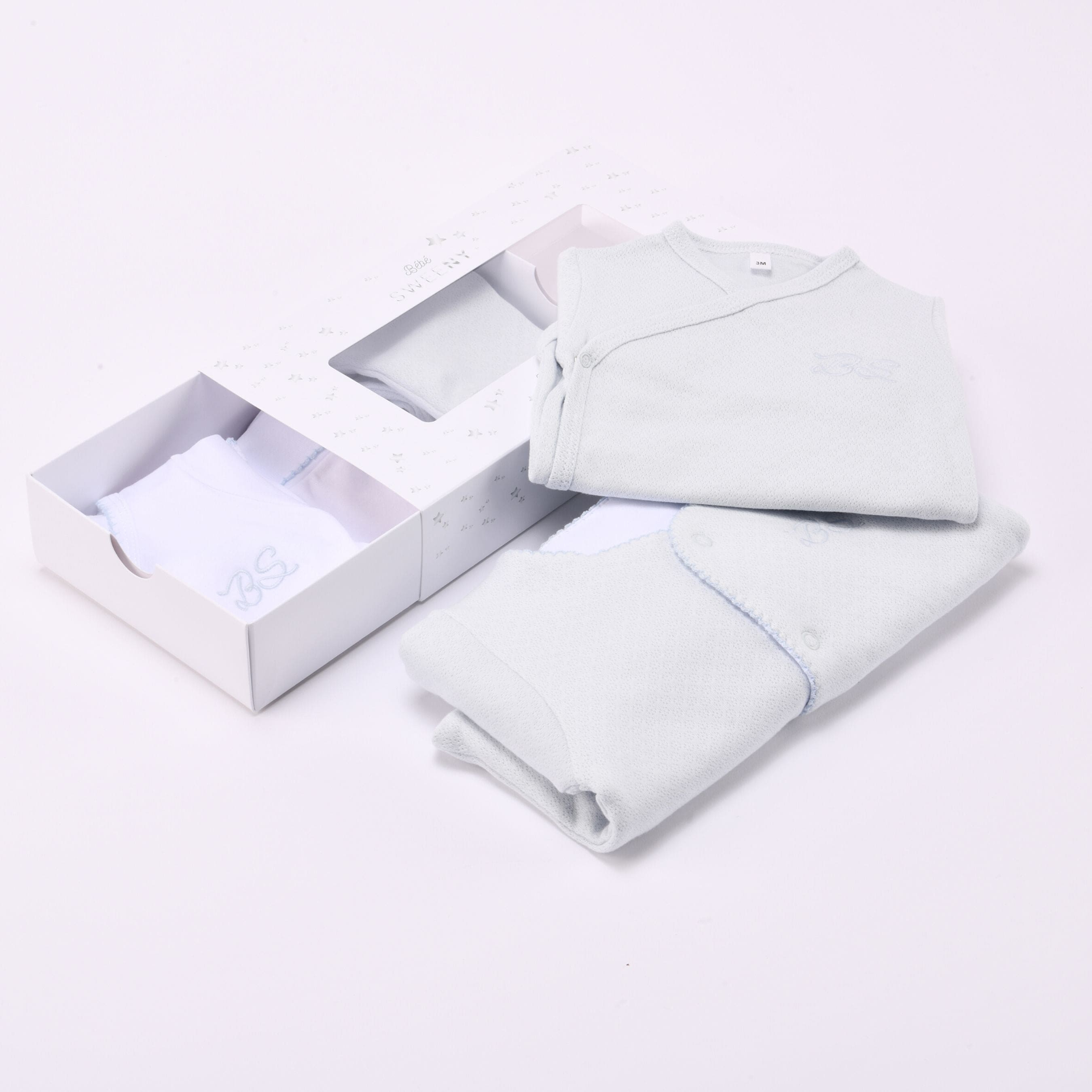 Essentials | Baby Boys Light Blue Cardigan & Leggings Set (5)