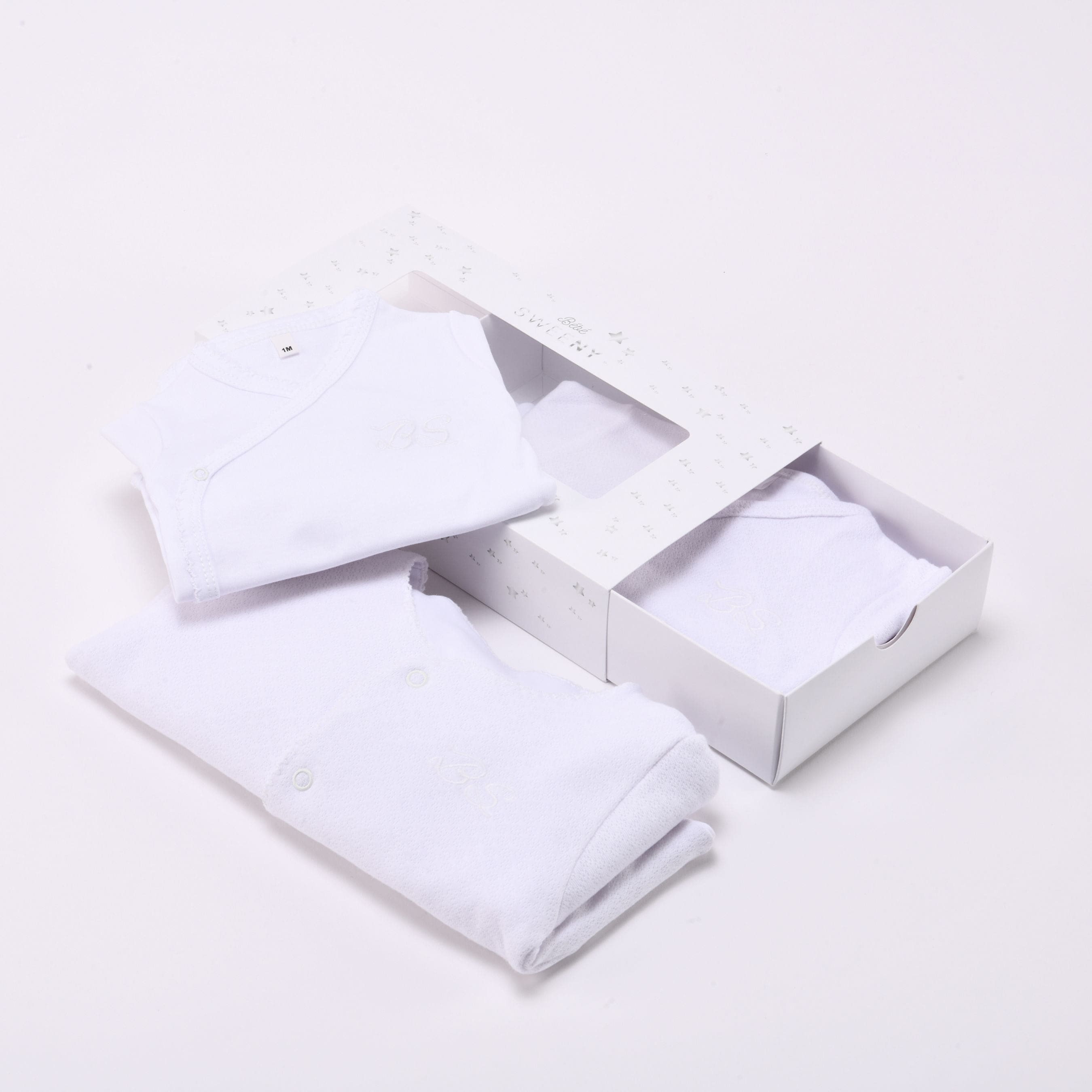 Essentials | Baby White Cardigan & Leggings Set (5)