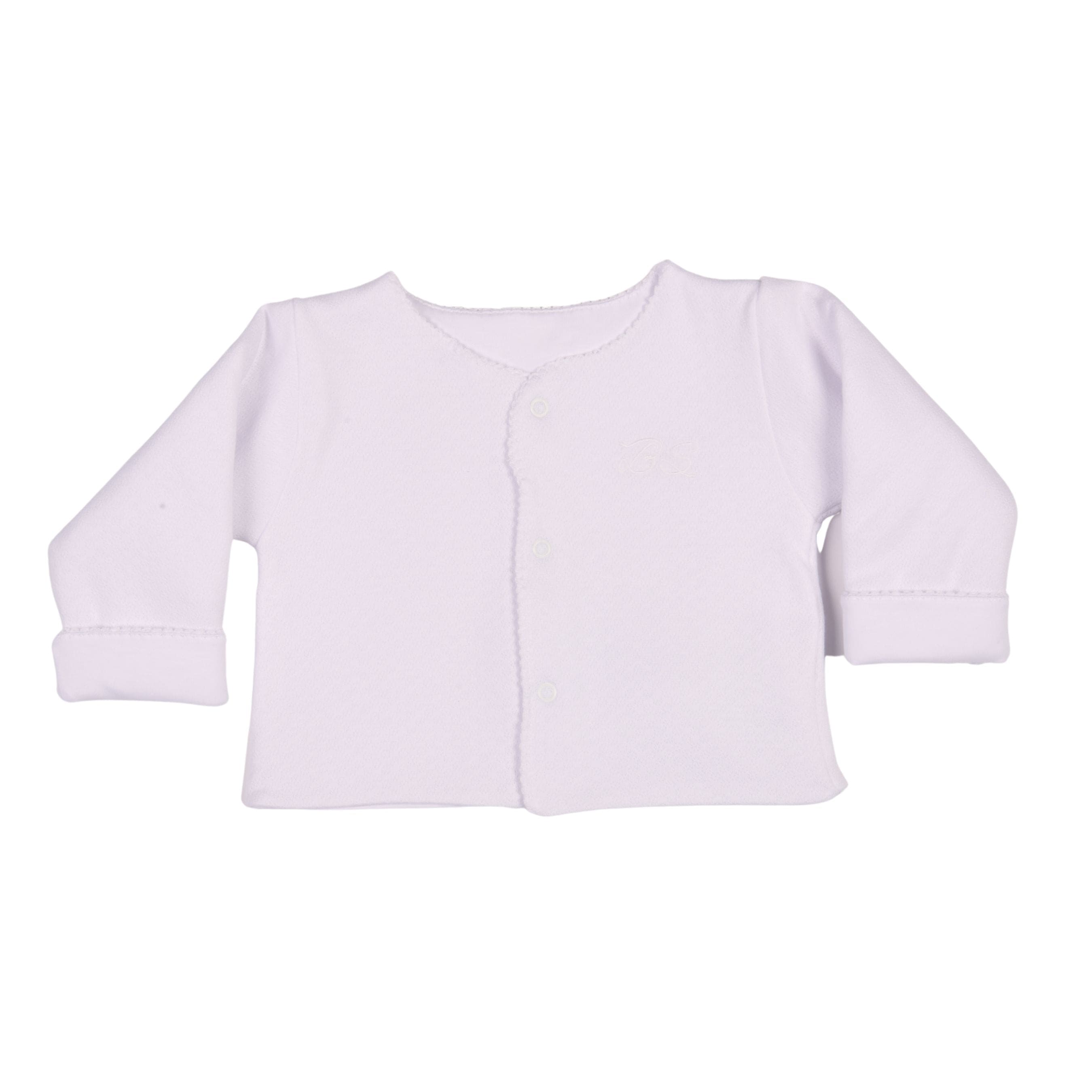 Essentials | Baby White Cardigan & Leggings Set (5)