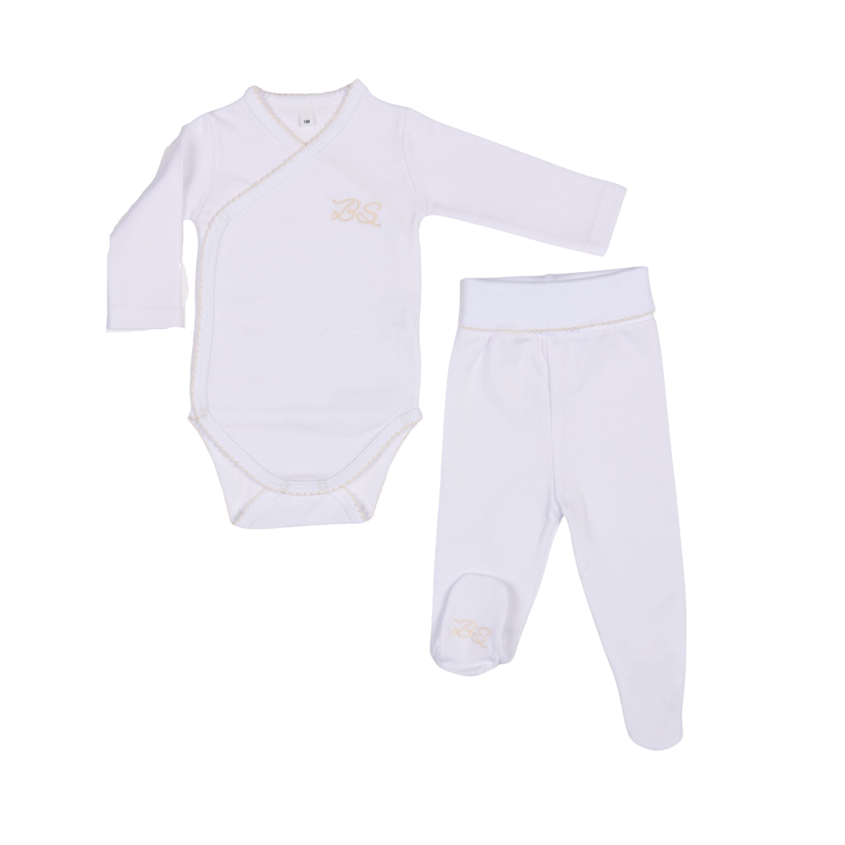 Essentials | Girls Ivory Cardigan & Leggings Set (5)
