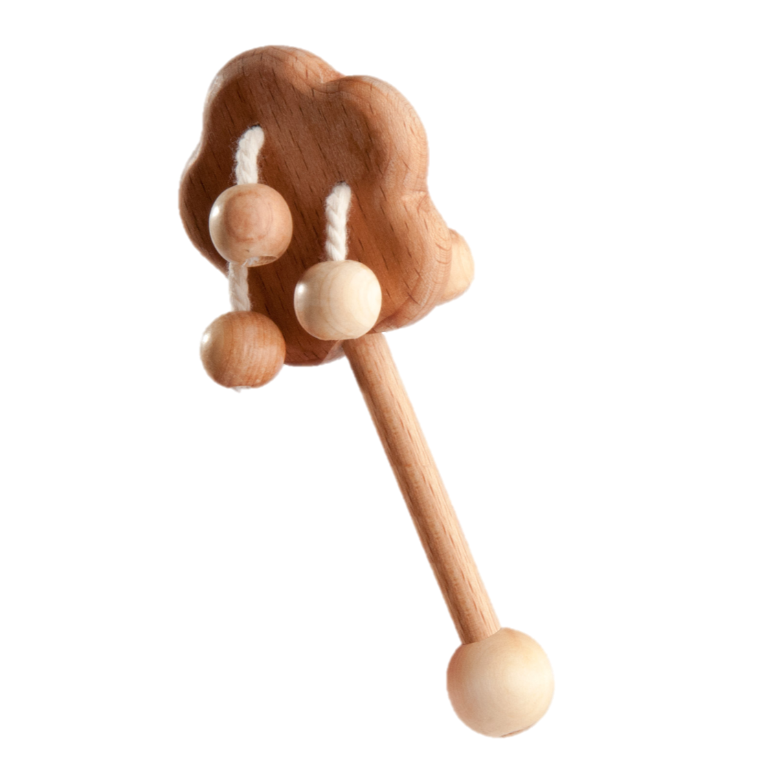 Organic Wooden Rattle Toy