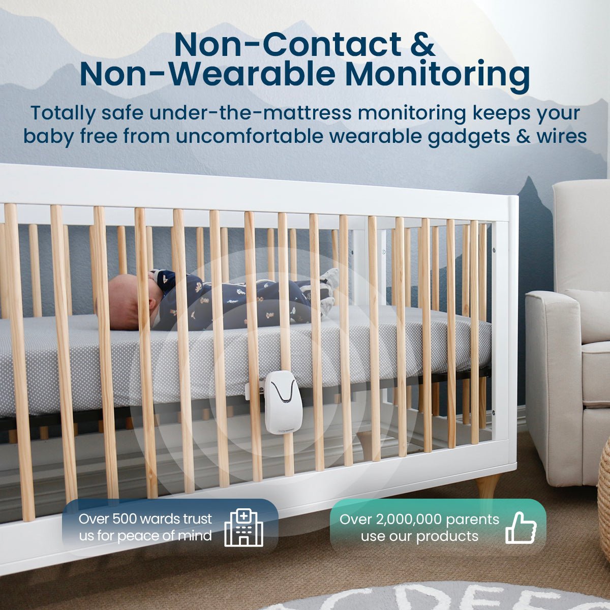 Babysense 7 - Contact-free Breathing Motion Monitor