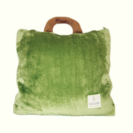 Plush Red Panda Case With Attached Blanket Inside