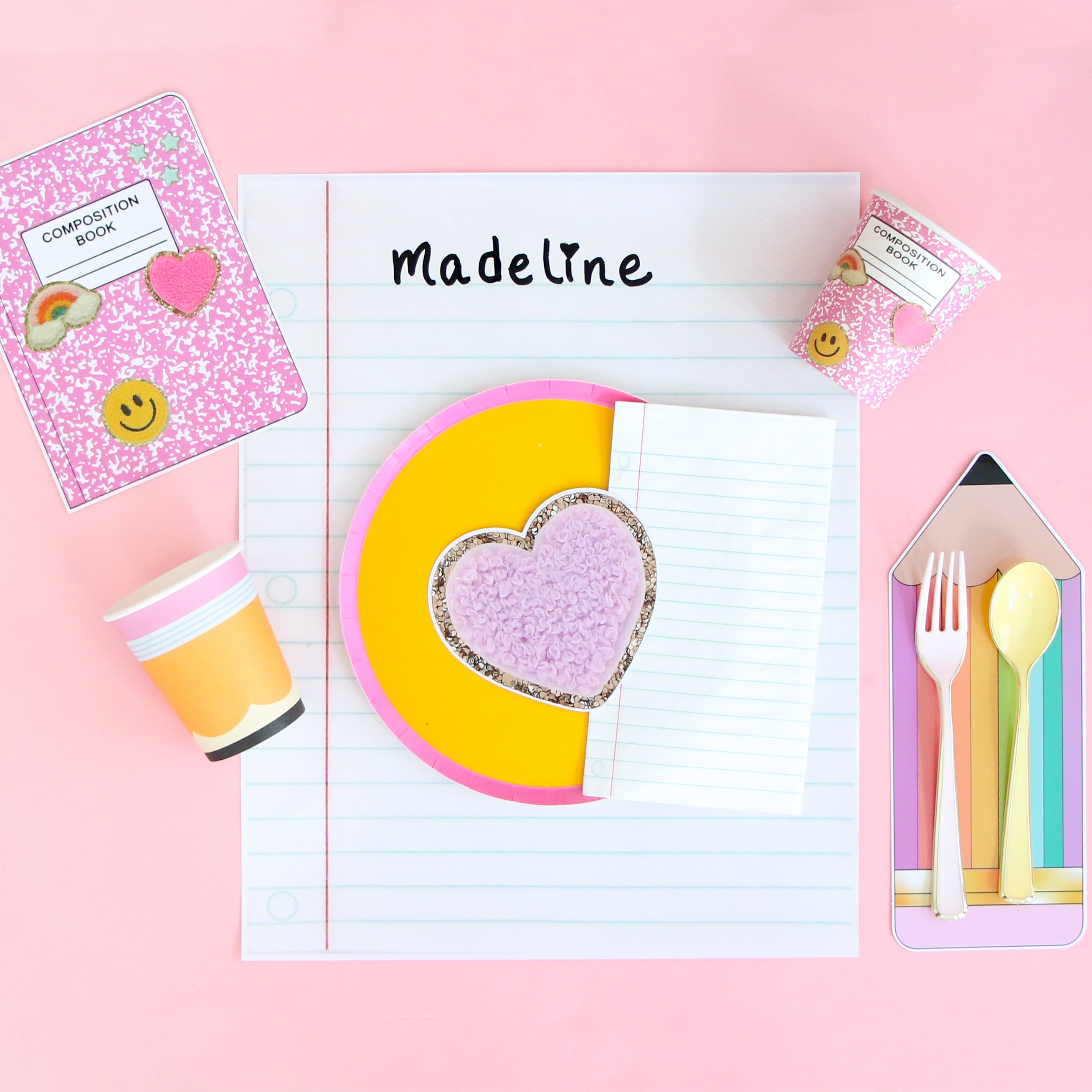 Notebook Paper Paper Placemats