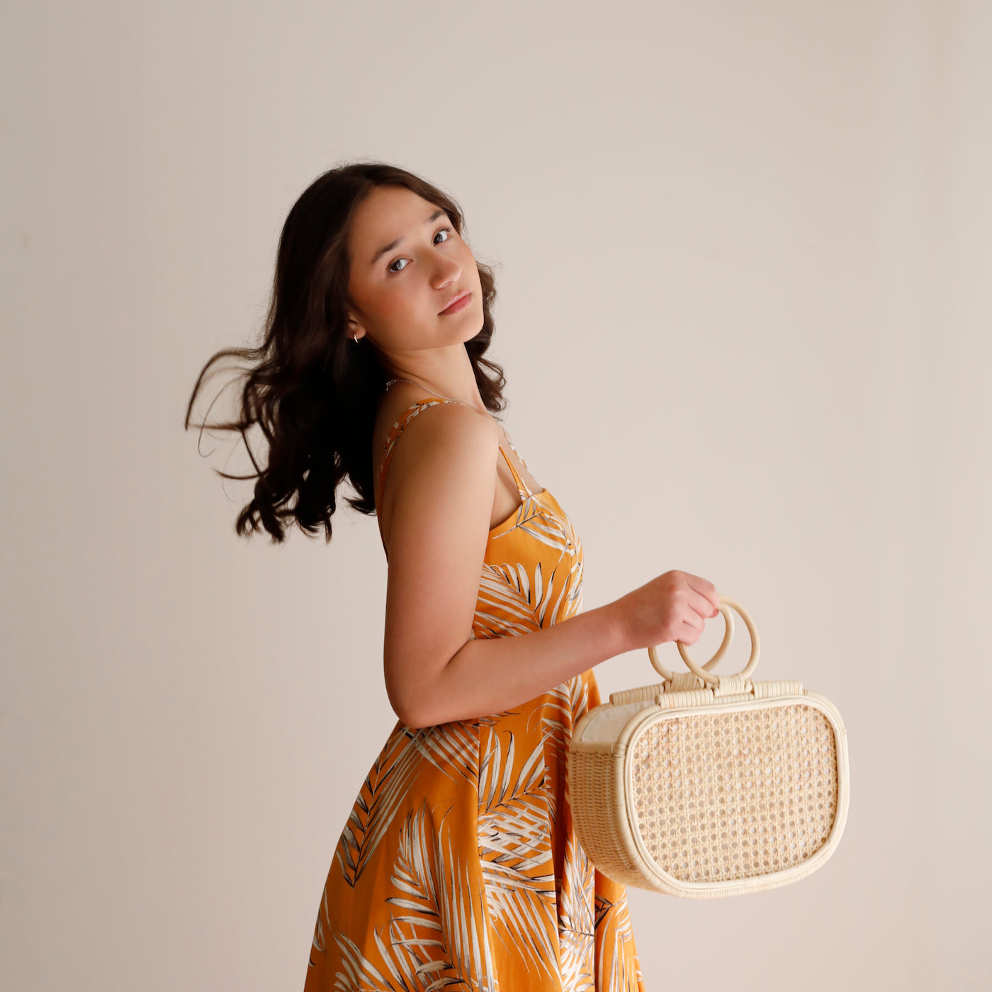 Bali Rattan Handbag - Charleston