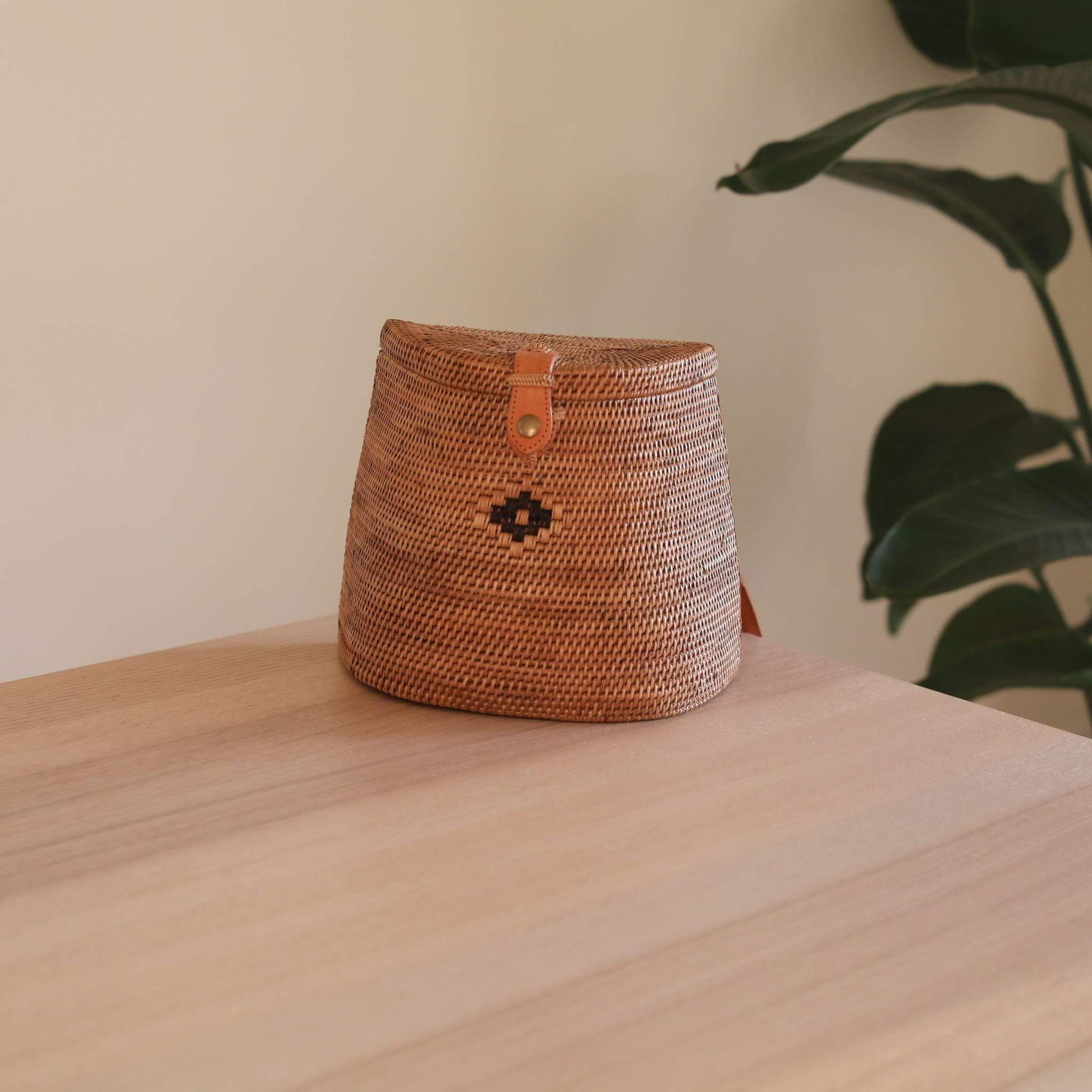 Bali Rattan Mini Backpack